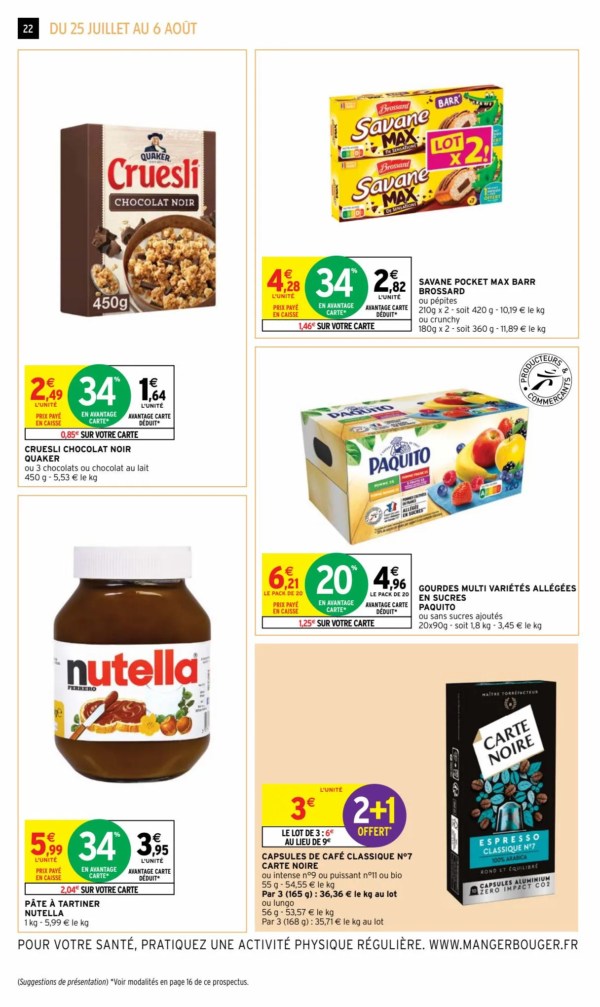 Catalogue 2+1 offert sur une sélection de produits, page 00022