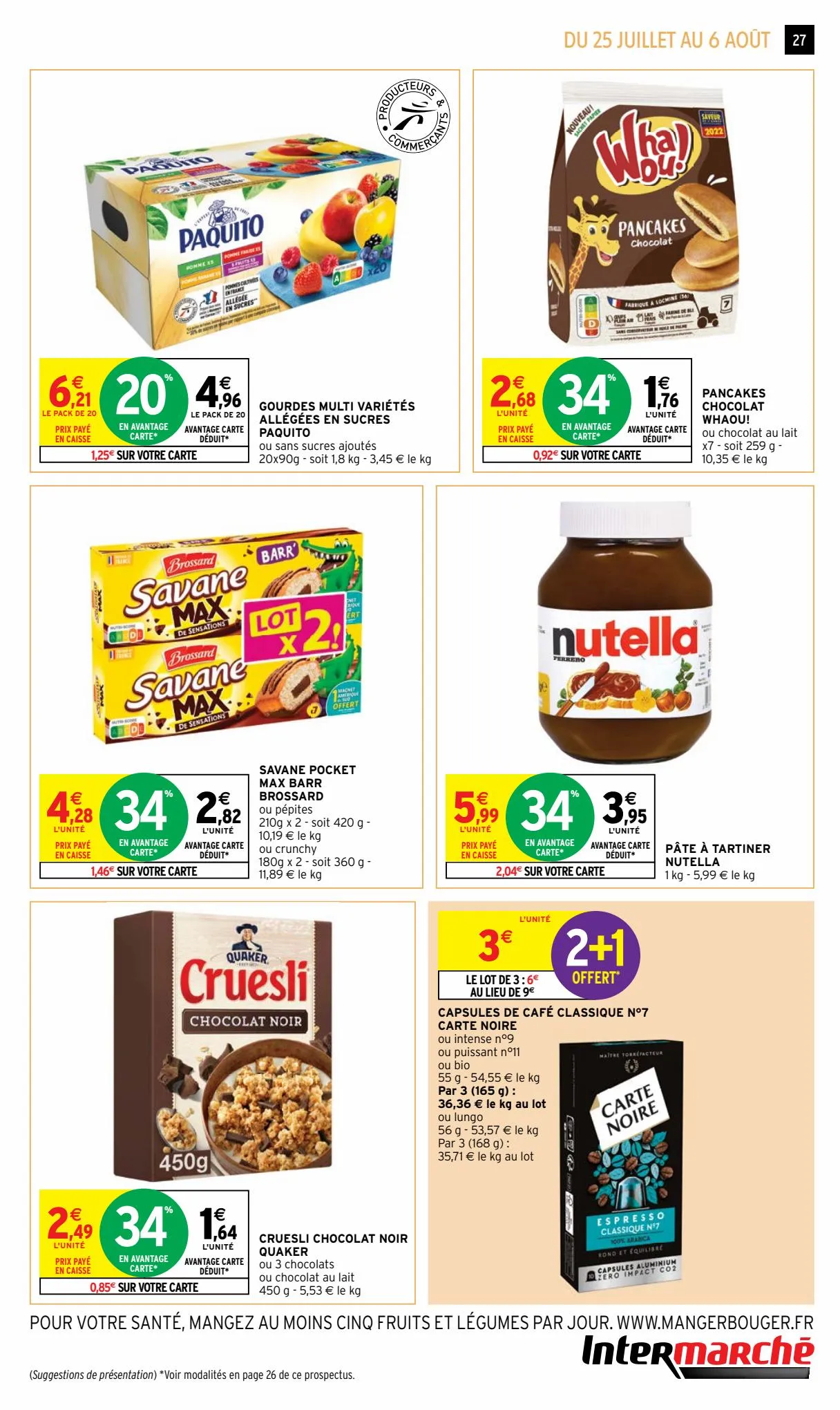 Catalogue 2+1 offert sur une sélection de produits, page 00027