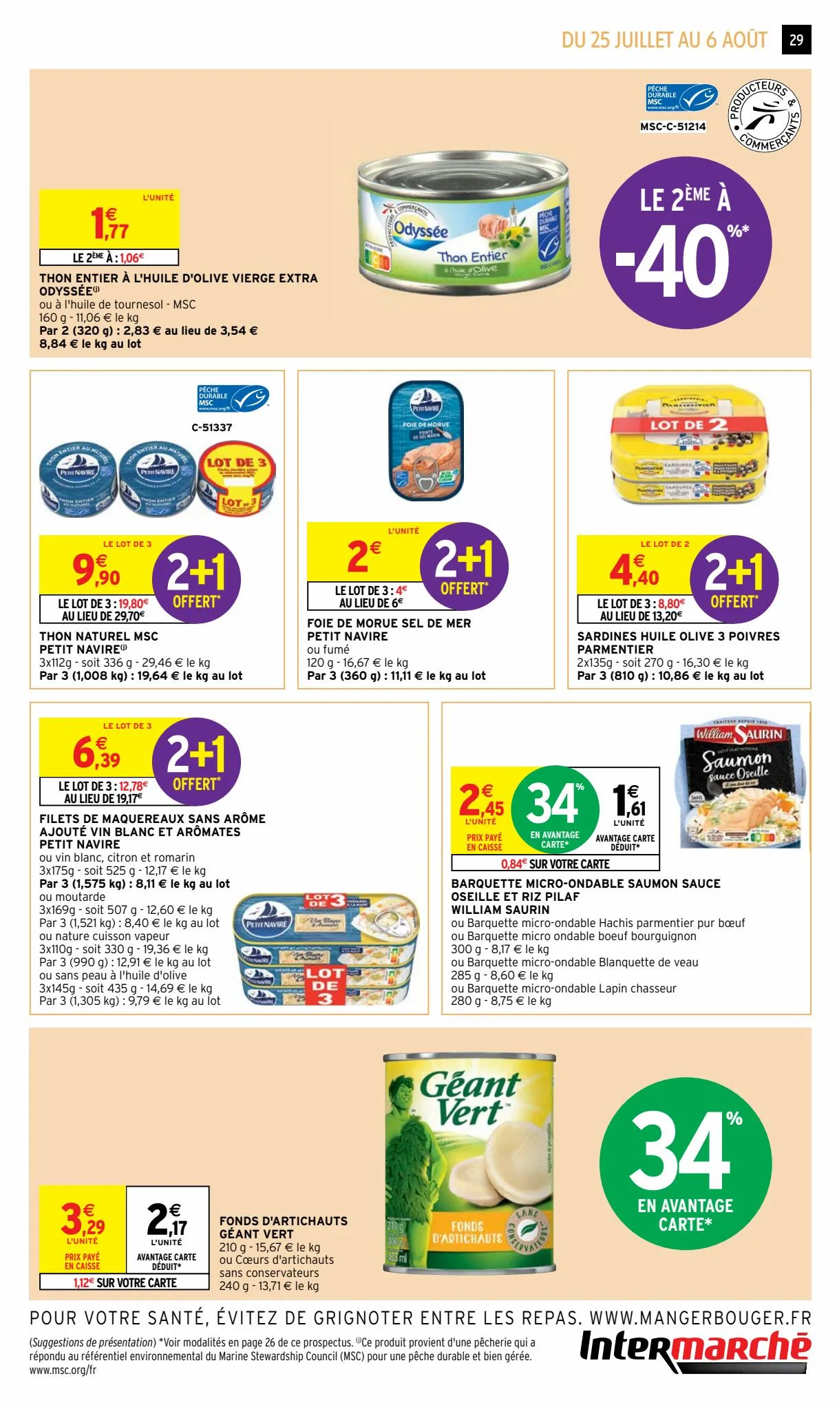 Catalogue 2+1 offert sur une sélection de produits, page 00029