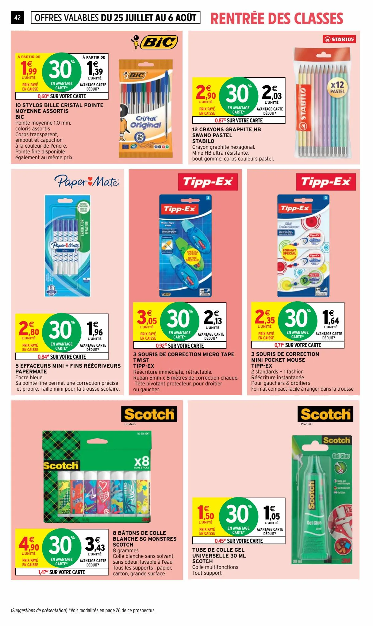 Catalogue 2+1 offert sur une sélection de produits, page 00042