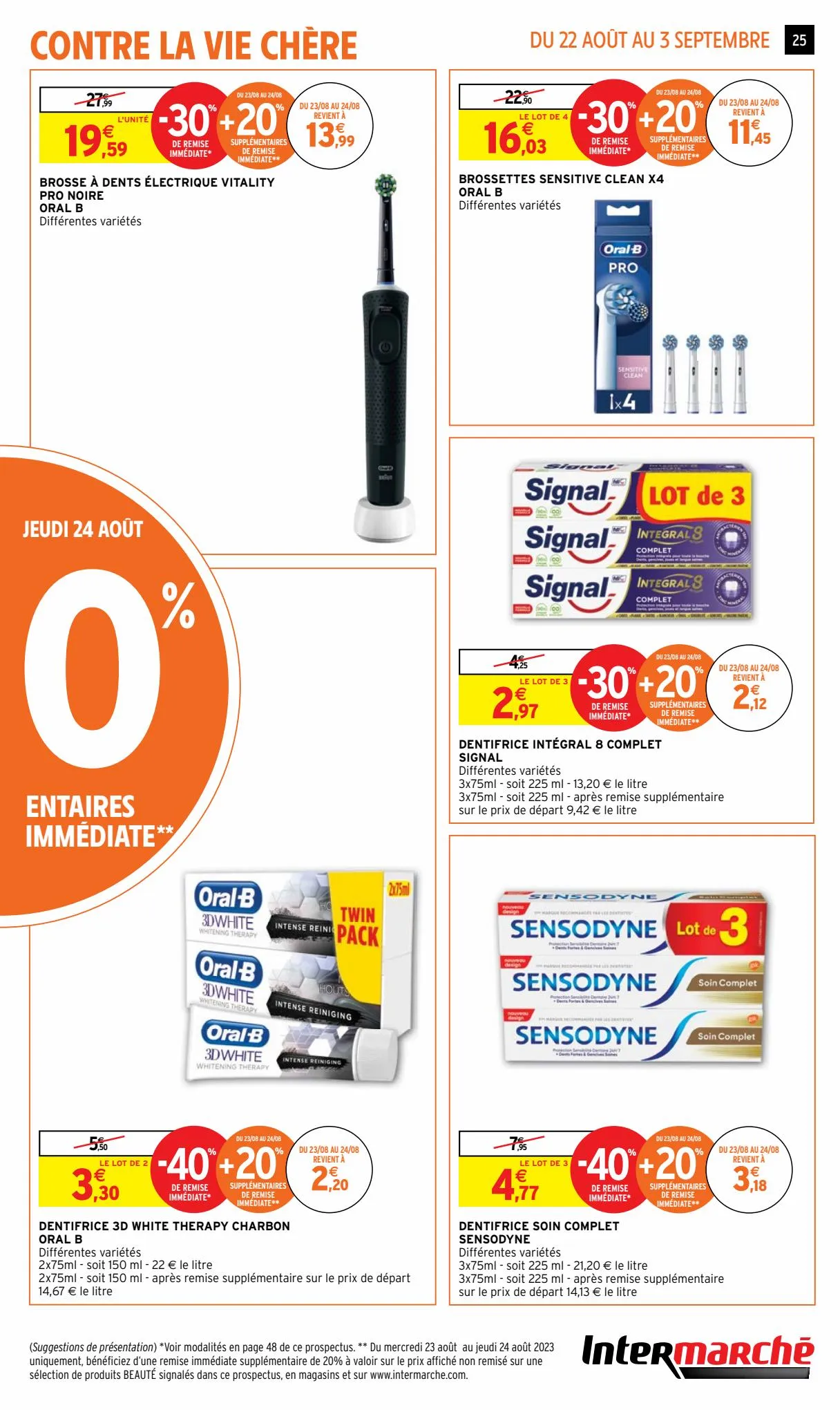 Catalogue 50 % en bons d’achat sur toutes les conserves, pâtes, riz & sauces, page 00025