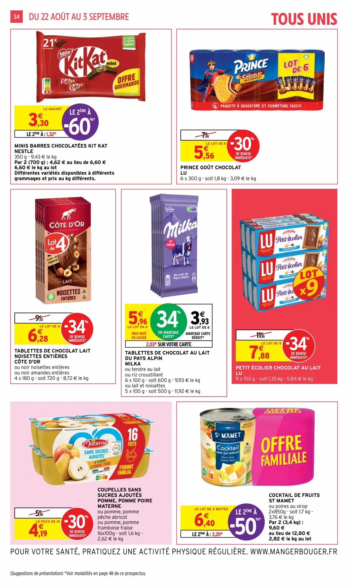 Catalogue 50 % en bons d’achat sur toutes les conserves, pâtes, riz & sauces, page 00034