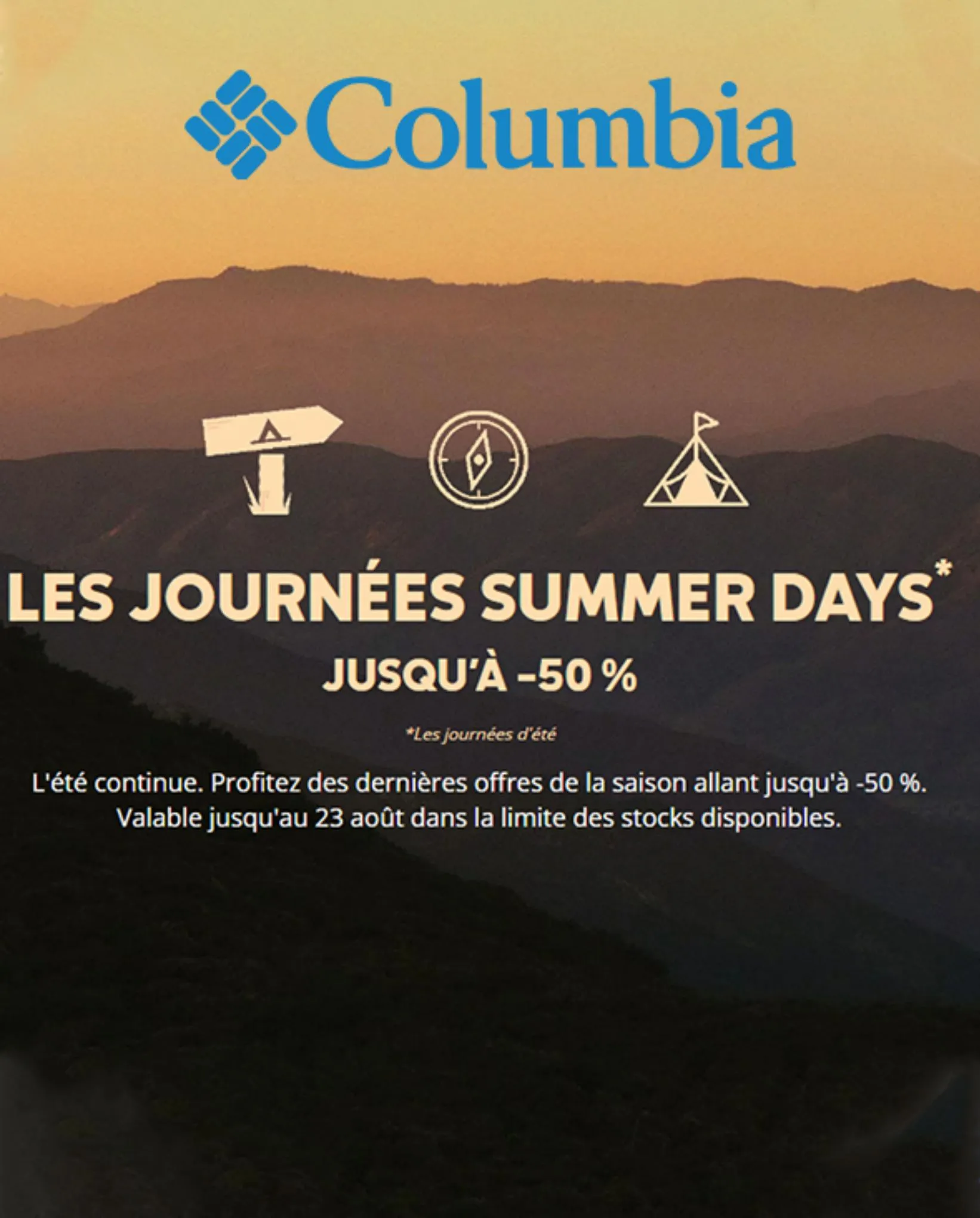 Catalogue Jusqu’à -50% Columbia!, page 00001