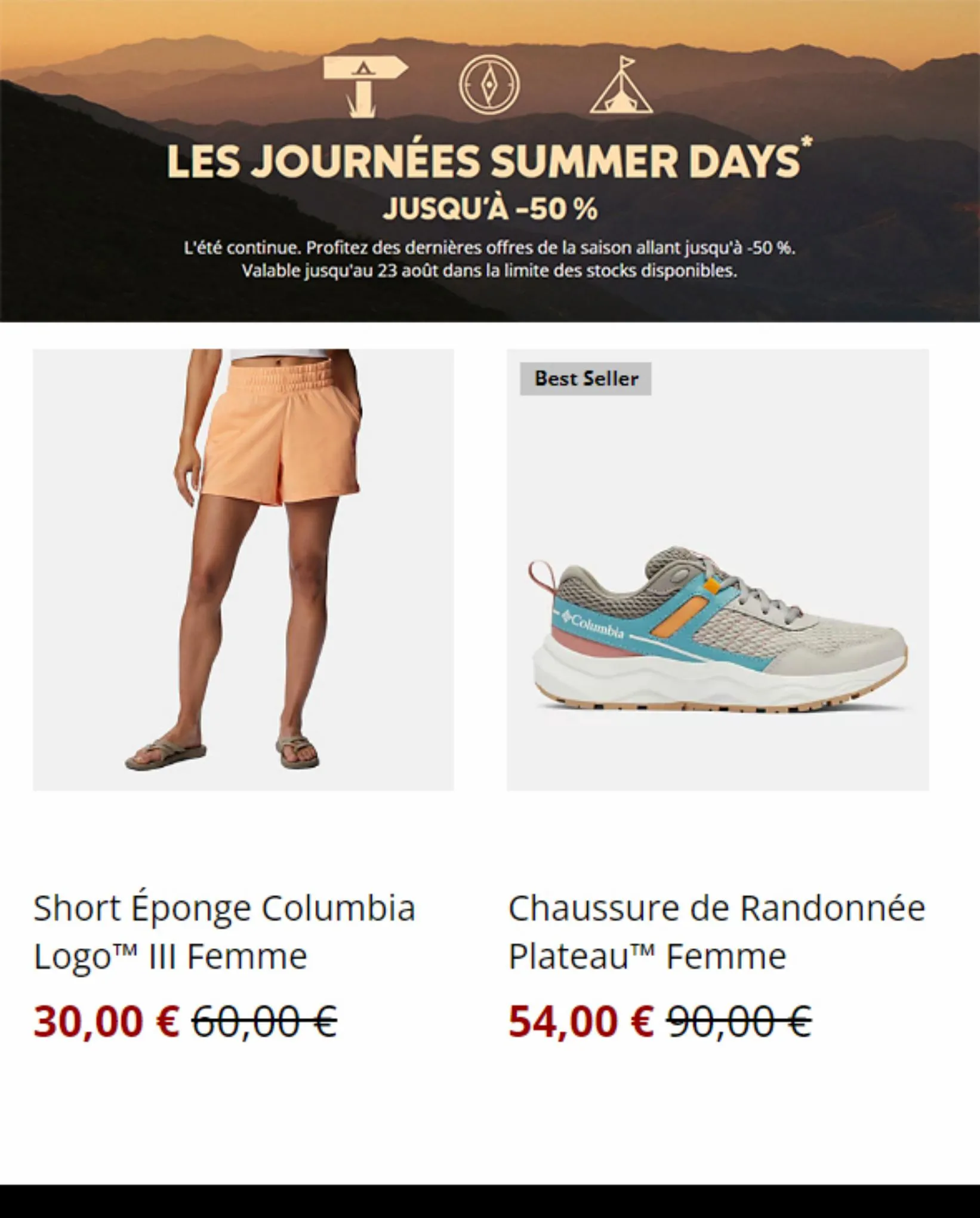 Catalogue Jusqu’à -50% Columbia!, page 00003