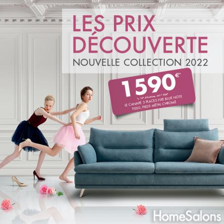 Catalogue Home Salons | Nouvelle Collection 2022 | 08/04/2022 - 30/06/2022