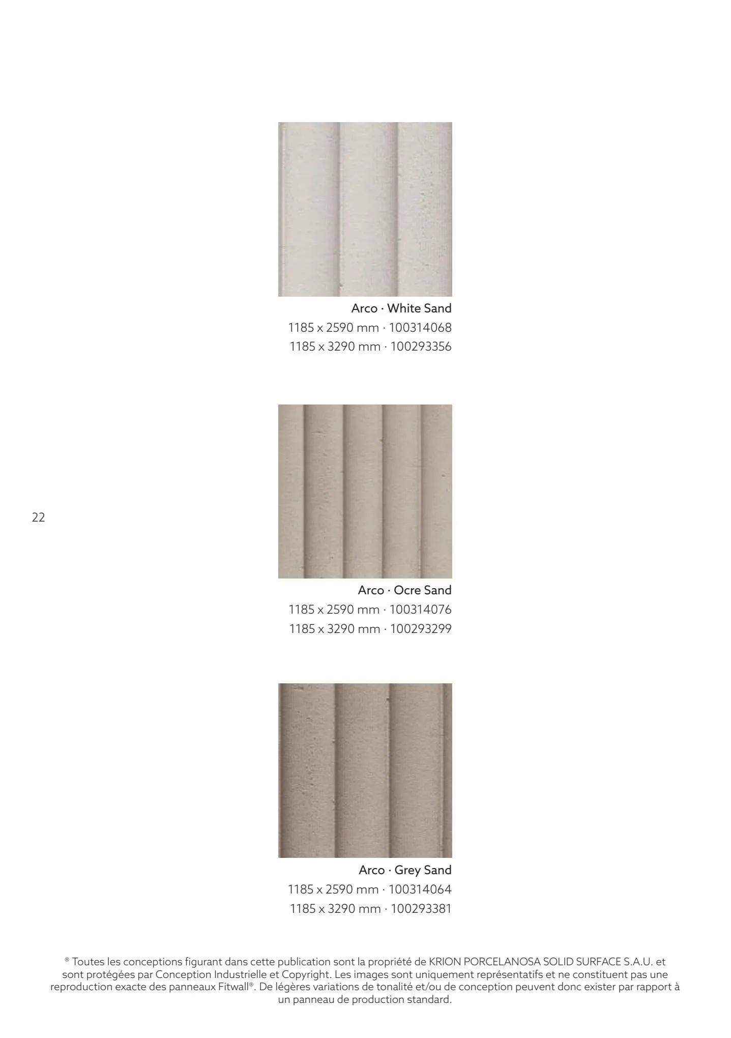 Catalogue Fitwall Porcelanosa, page 00022