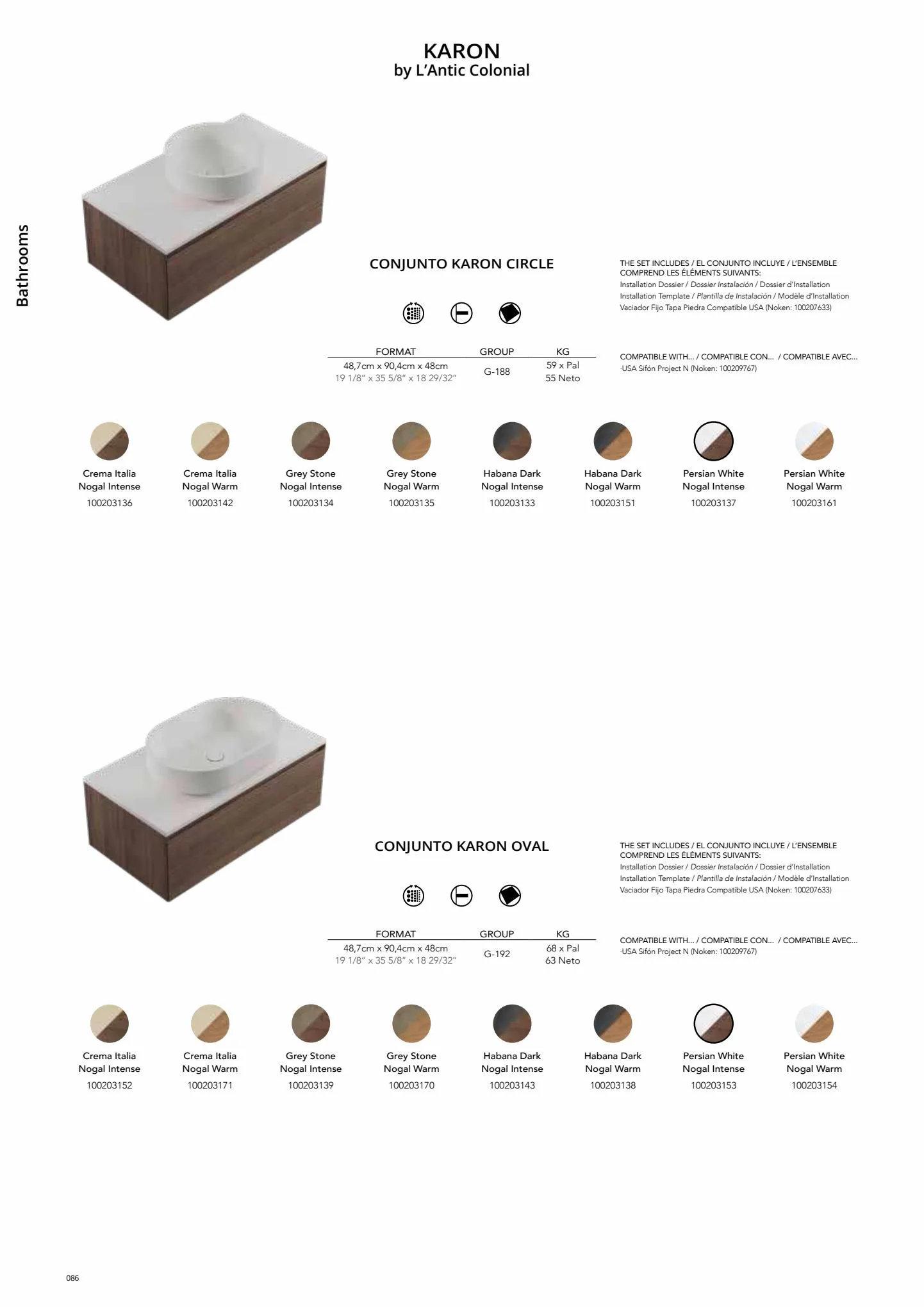 Catalogue Catalogue Porcelanosa, page 00093