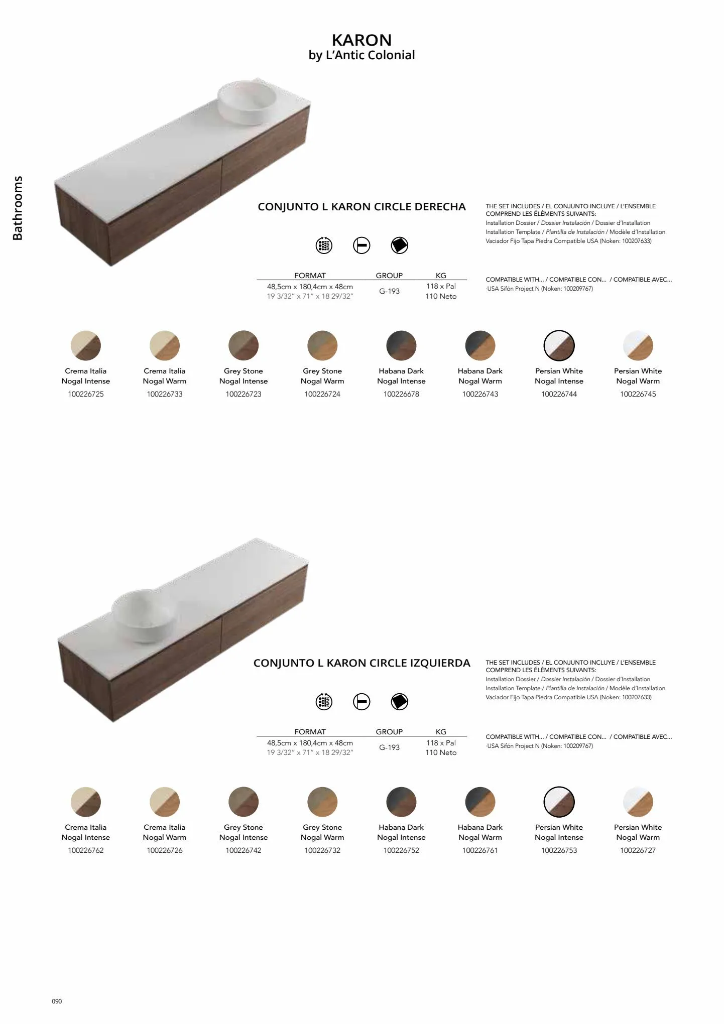 Catalogue Catalogue Porcelanosa, page 00097