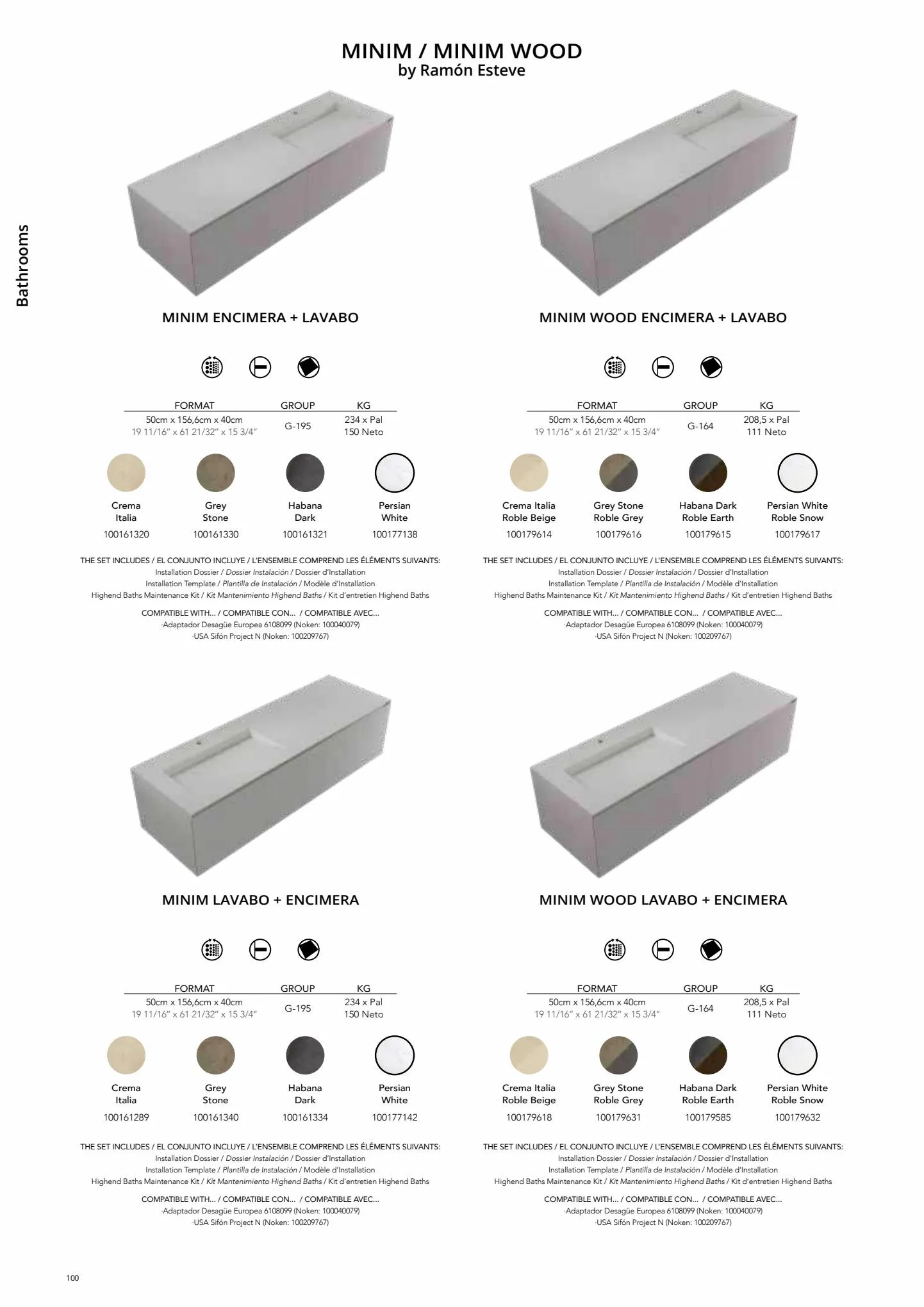 Catalogue Catalogue Porcelanosa, page 00107