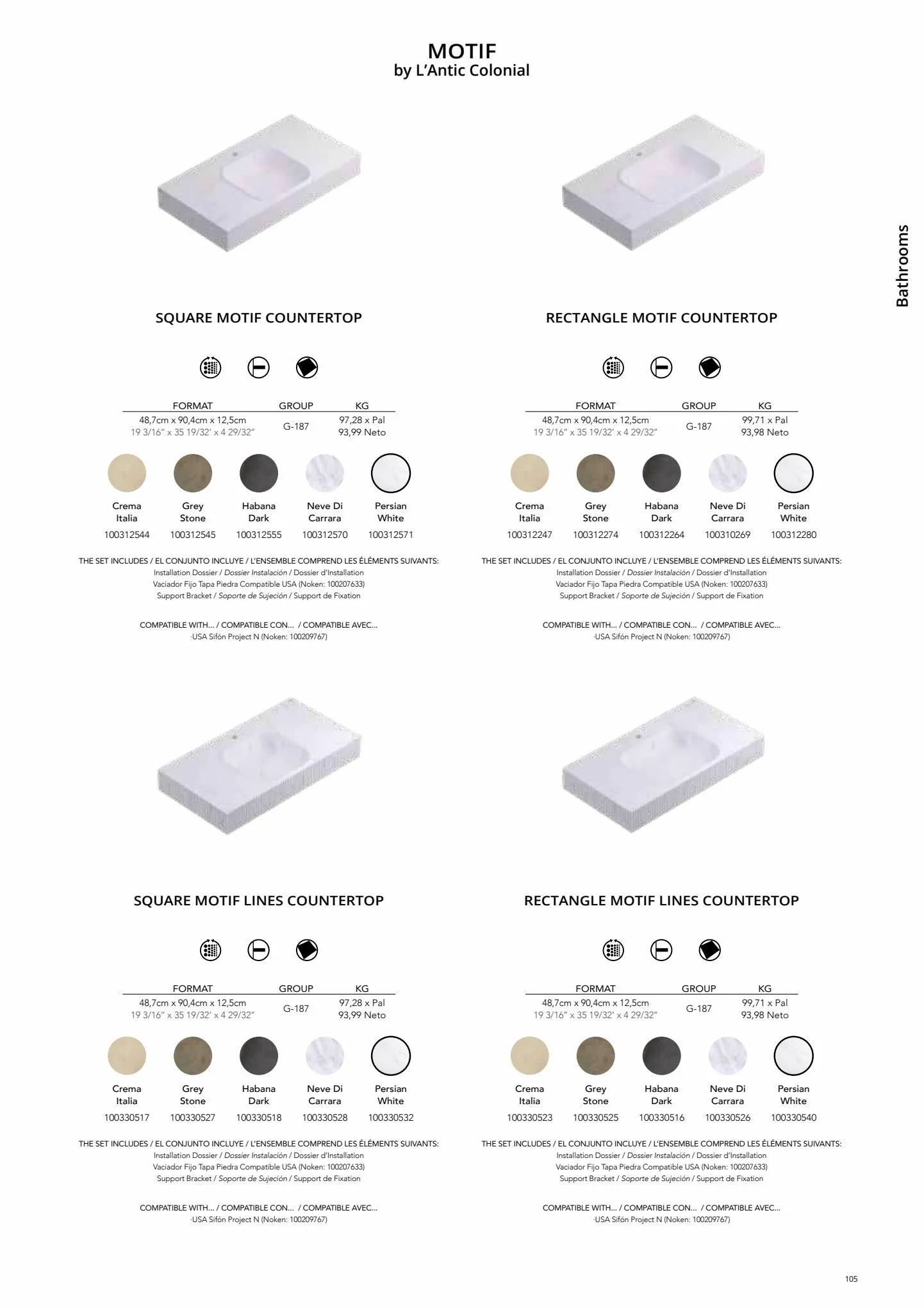 Catalogue Catalogue Porcelanosa, page 00112