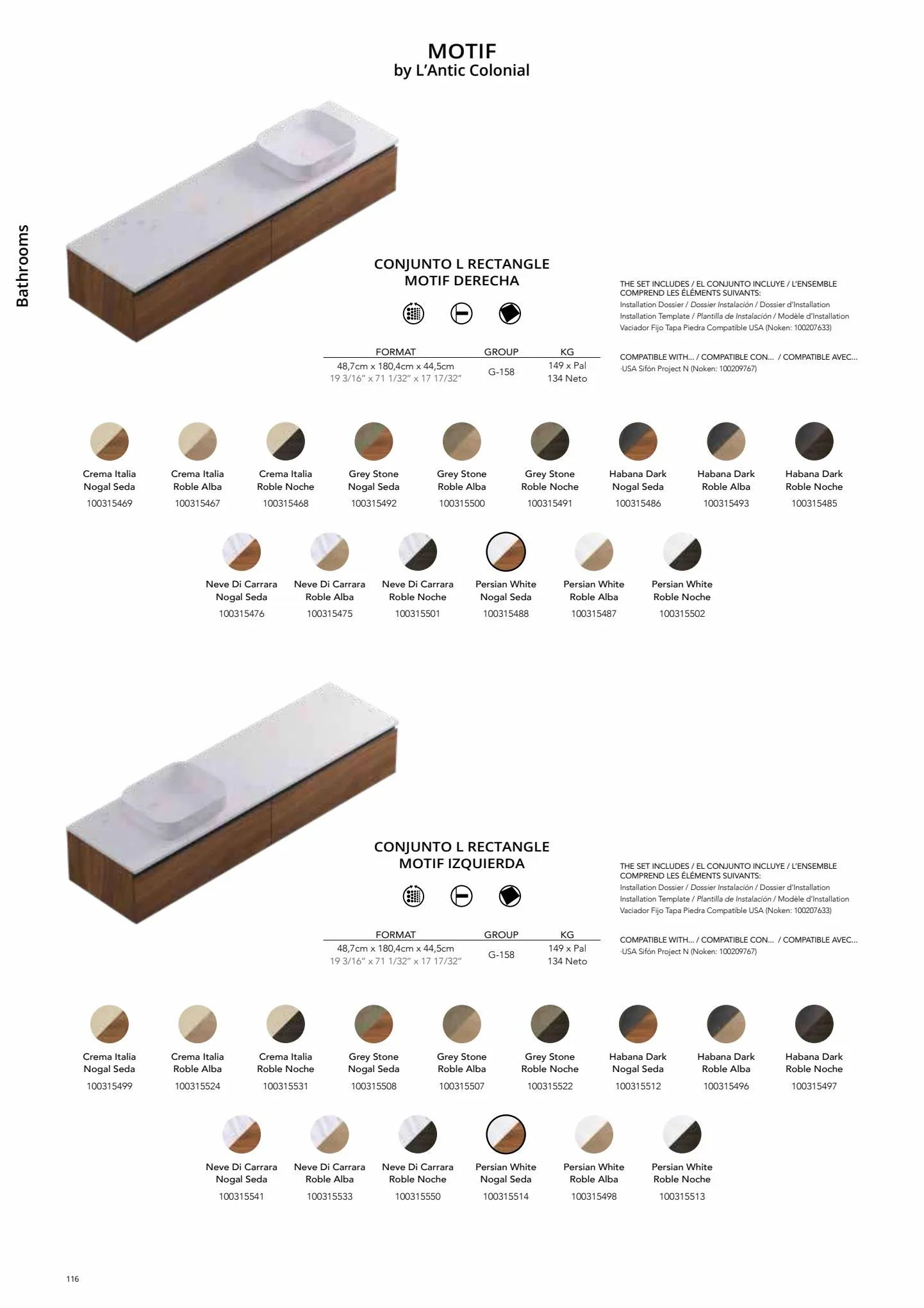 Catalogue Catalogue Porcelanosa, page 00123