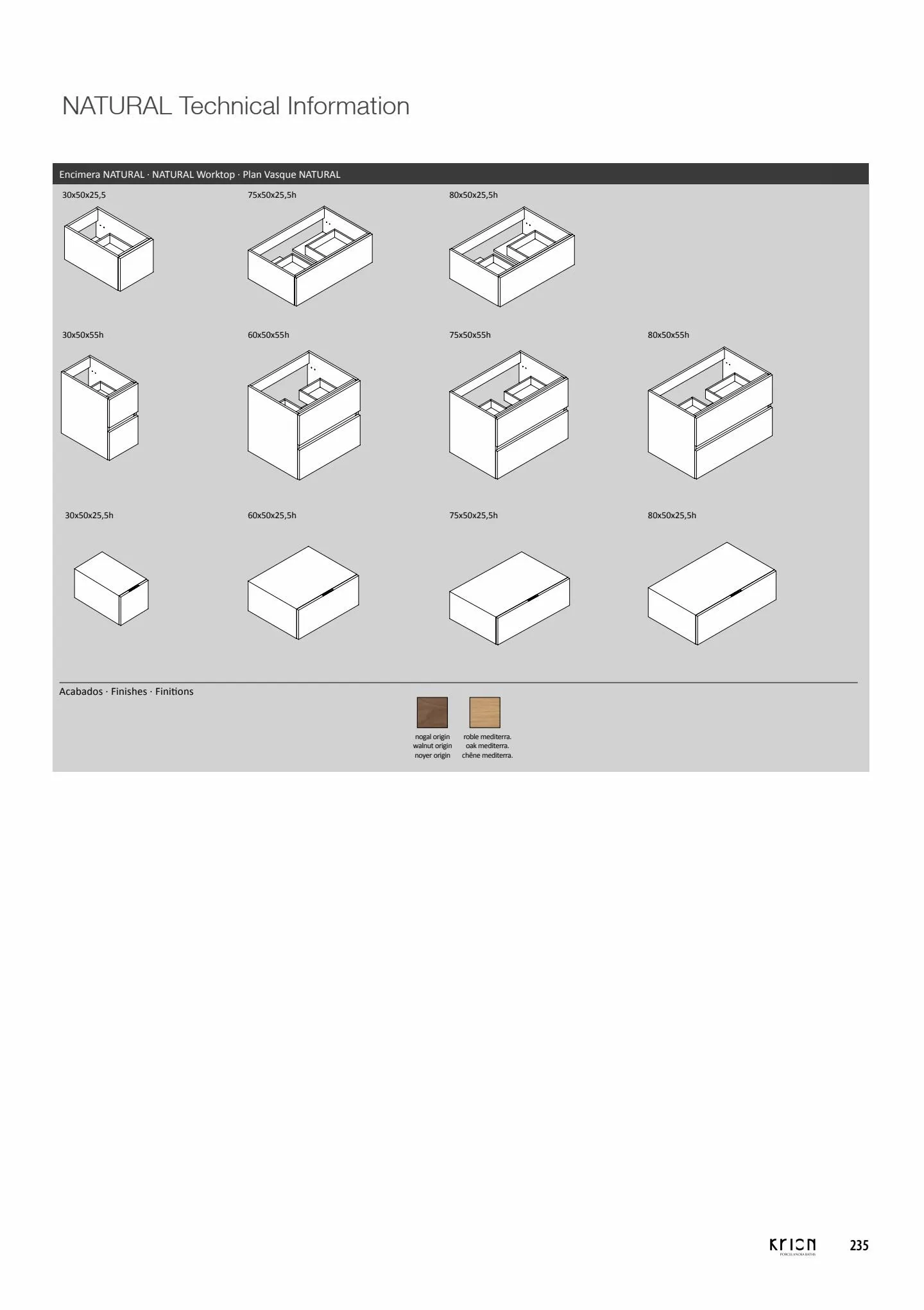 Catalogue Catalogue Porcelanosa, page 00235