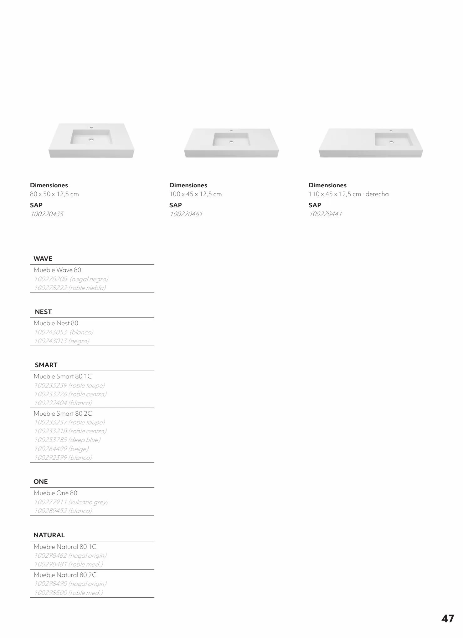 Catalogue Catalogue Porcelanosa, page 00047