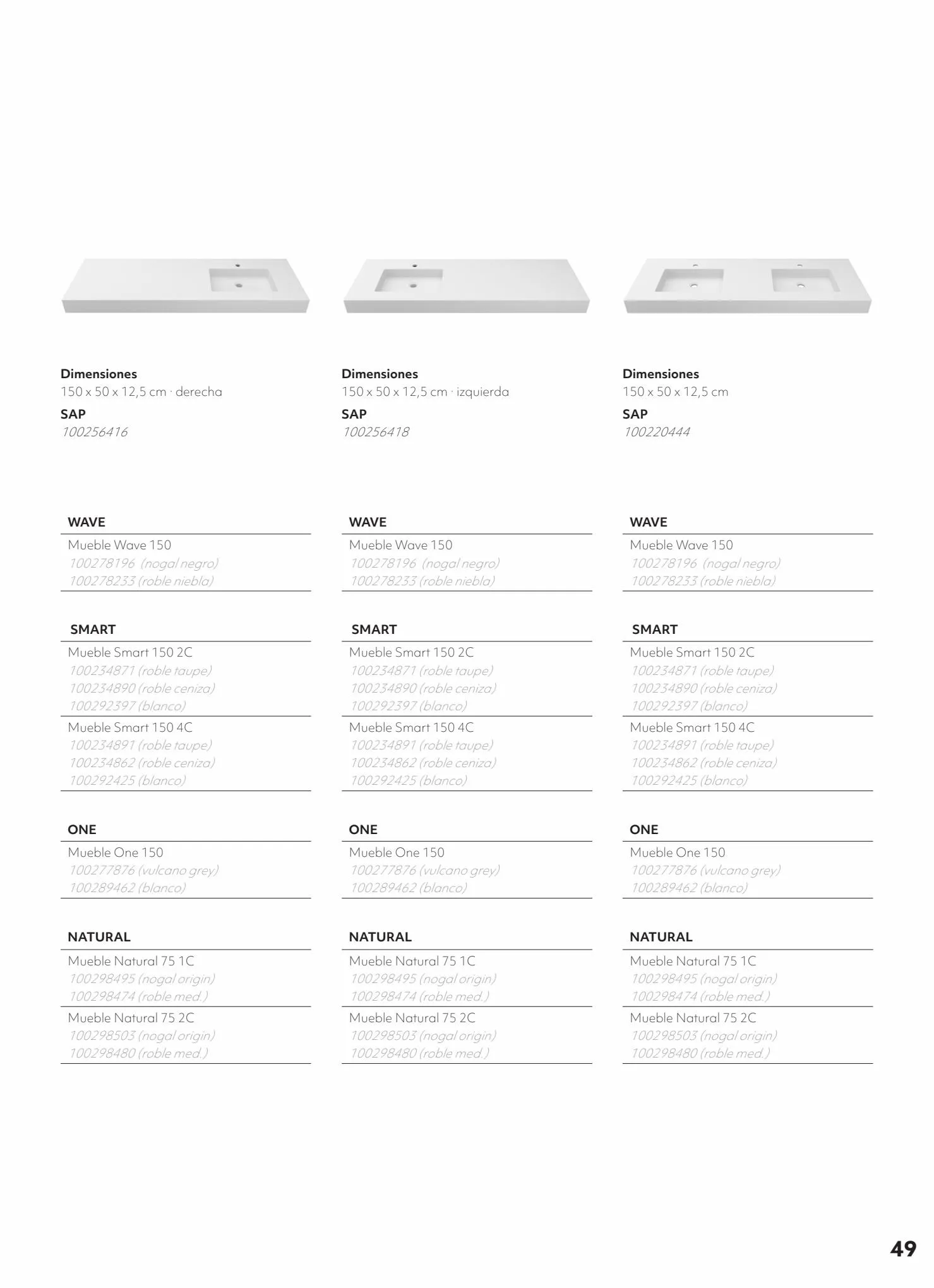 Catalogue Catalogue Porcelanosa, page 00049