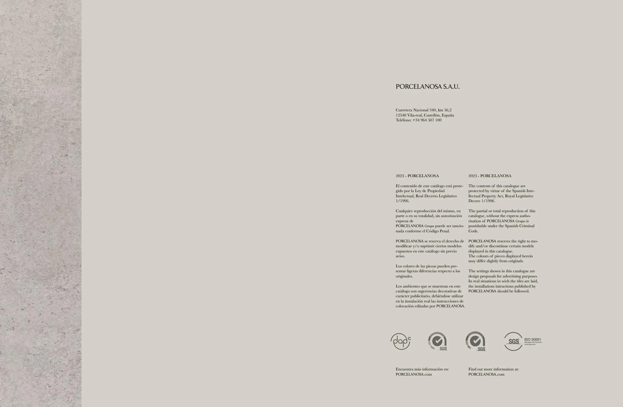 Catalogue Catalogue Porcelanosa, page 00021