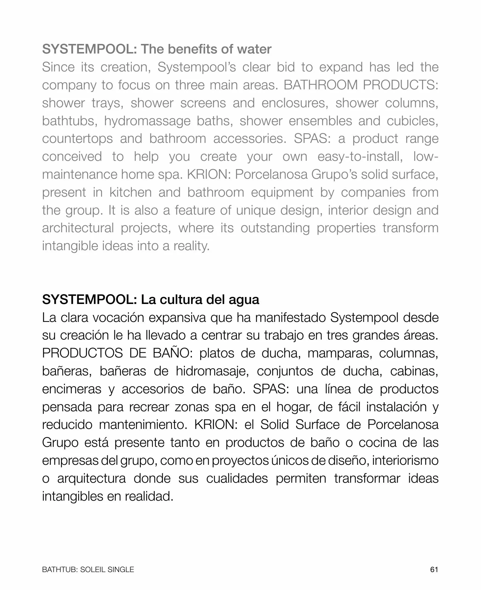 Catalogue Catalogue Porcelanosa, page 00061