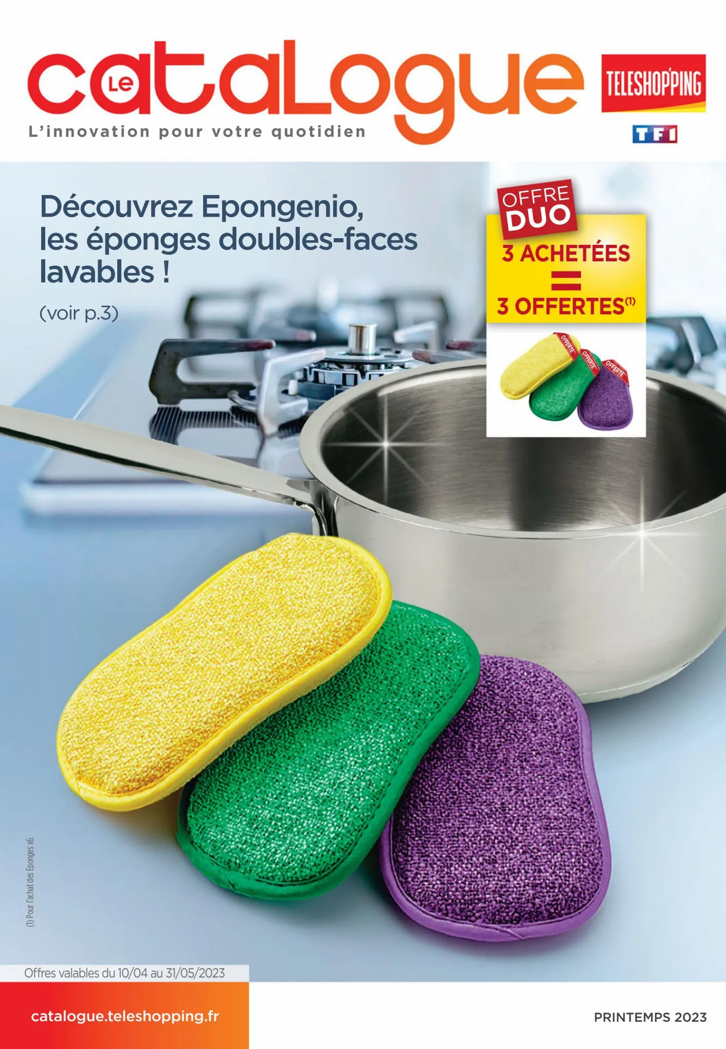 Catalogue Epongenio, les éponges doubles-faces lavables ! , page 00001