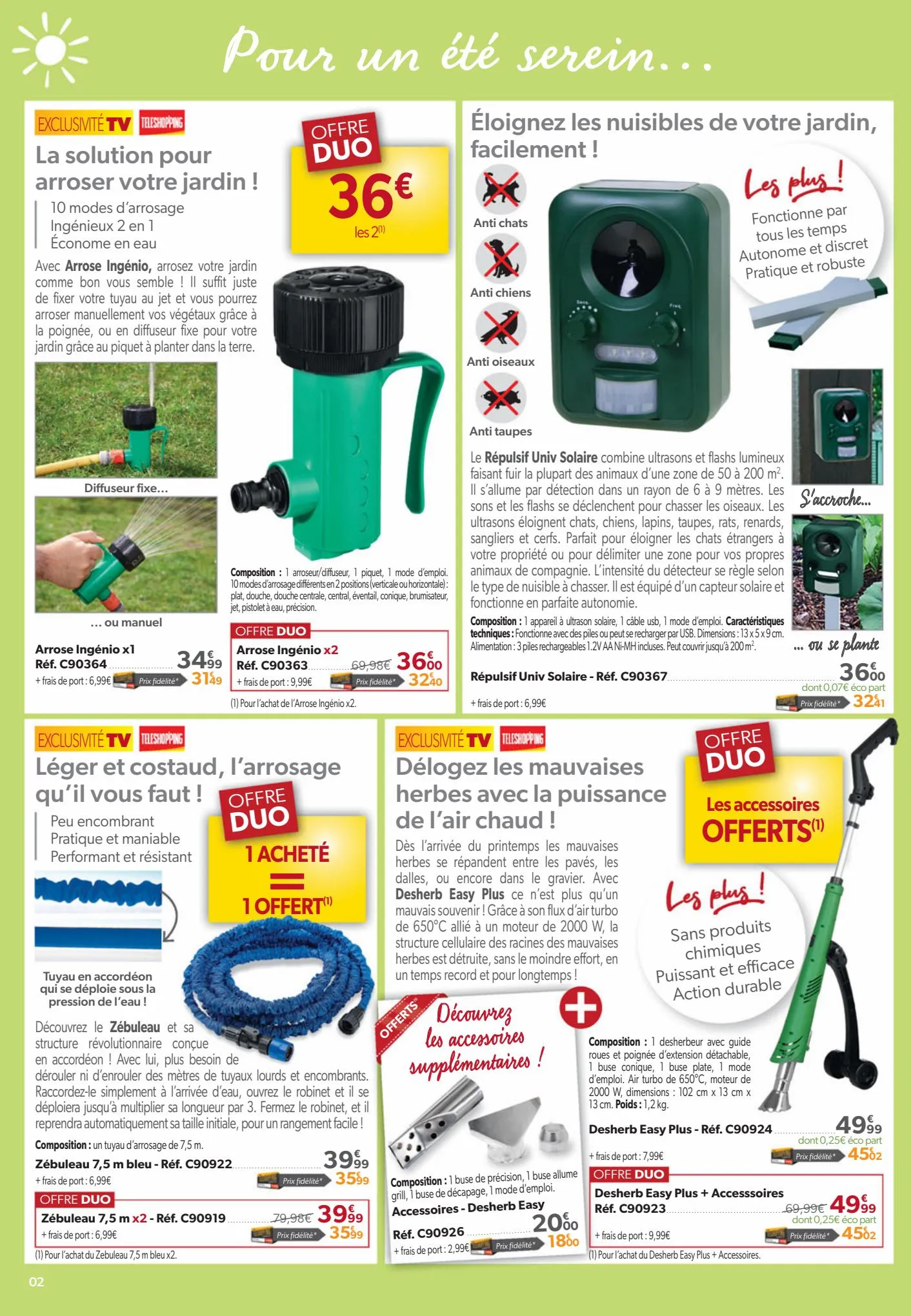 Catalogue Repoussez les insectes en un coup de spray !, page 00002