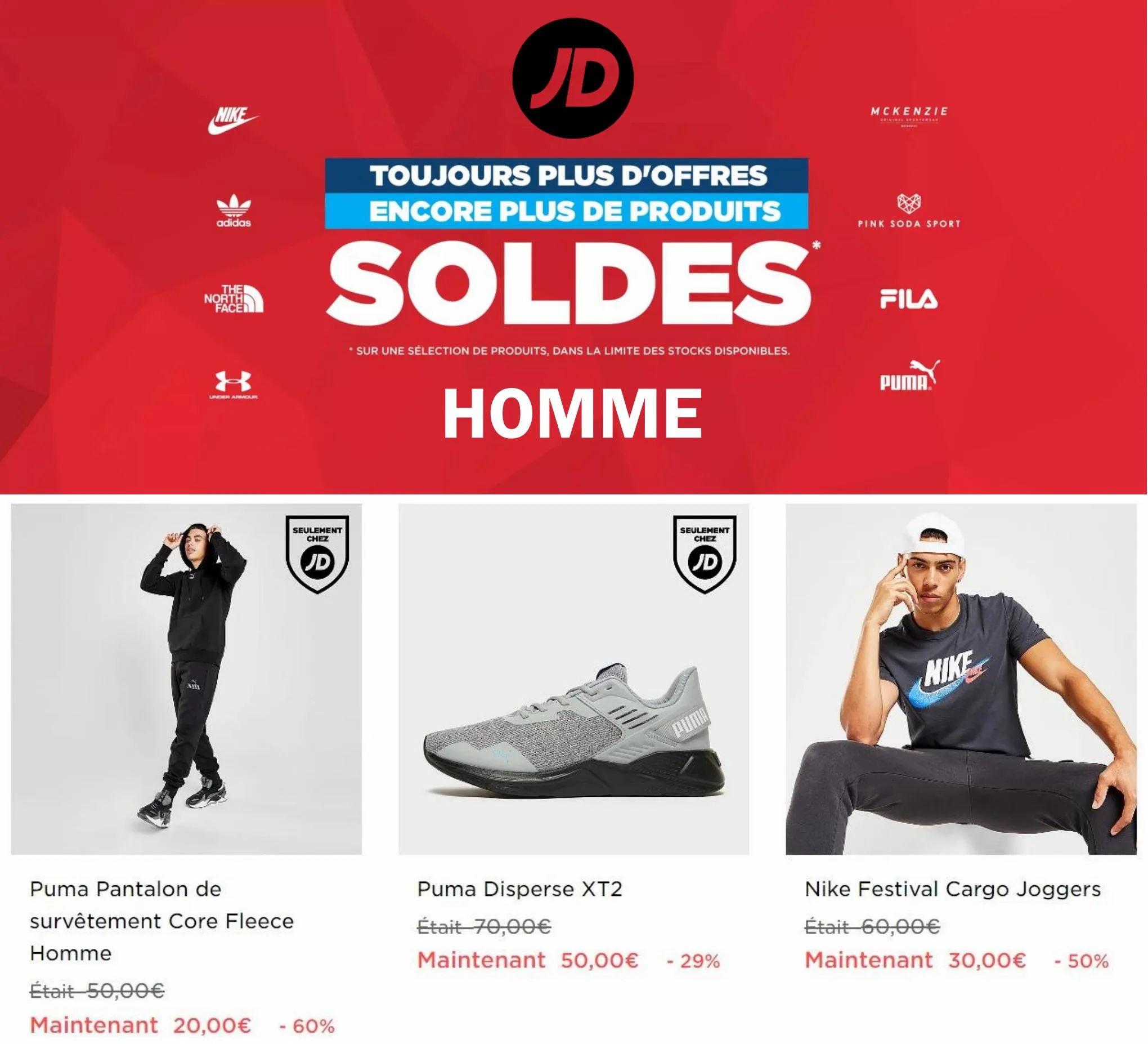 Catalogue SOLDES HOMME, page 00001