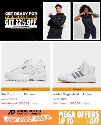 Catalogue JD Sports | Offres | 30/09/2022 - 13/10/2022