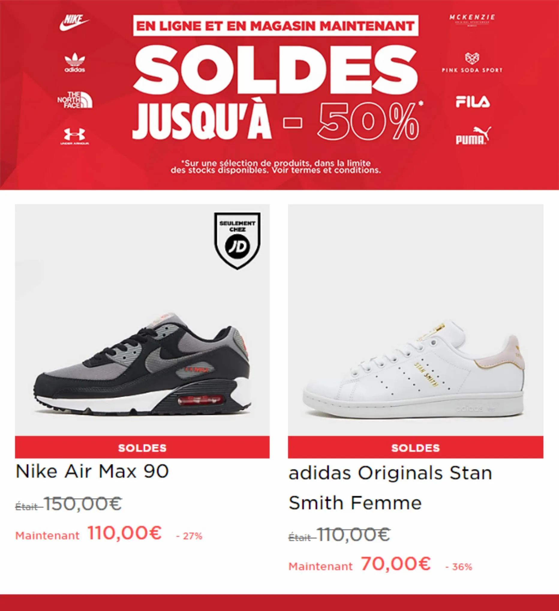 Catalogue Soldes! Jusqu’à -50%!, page 00002