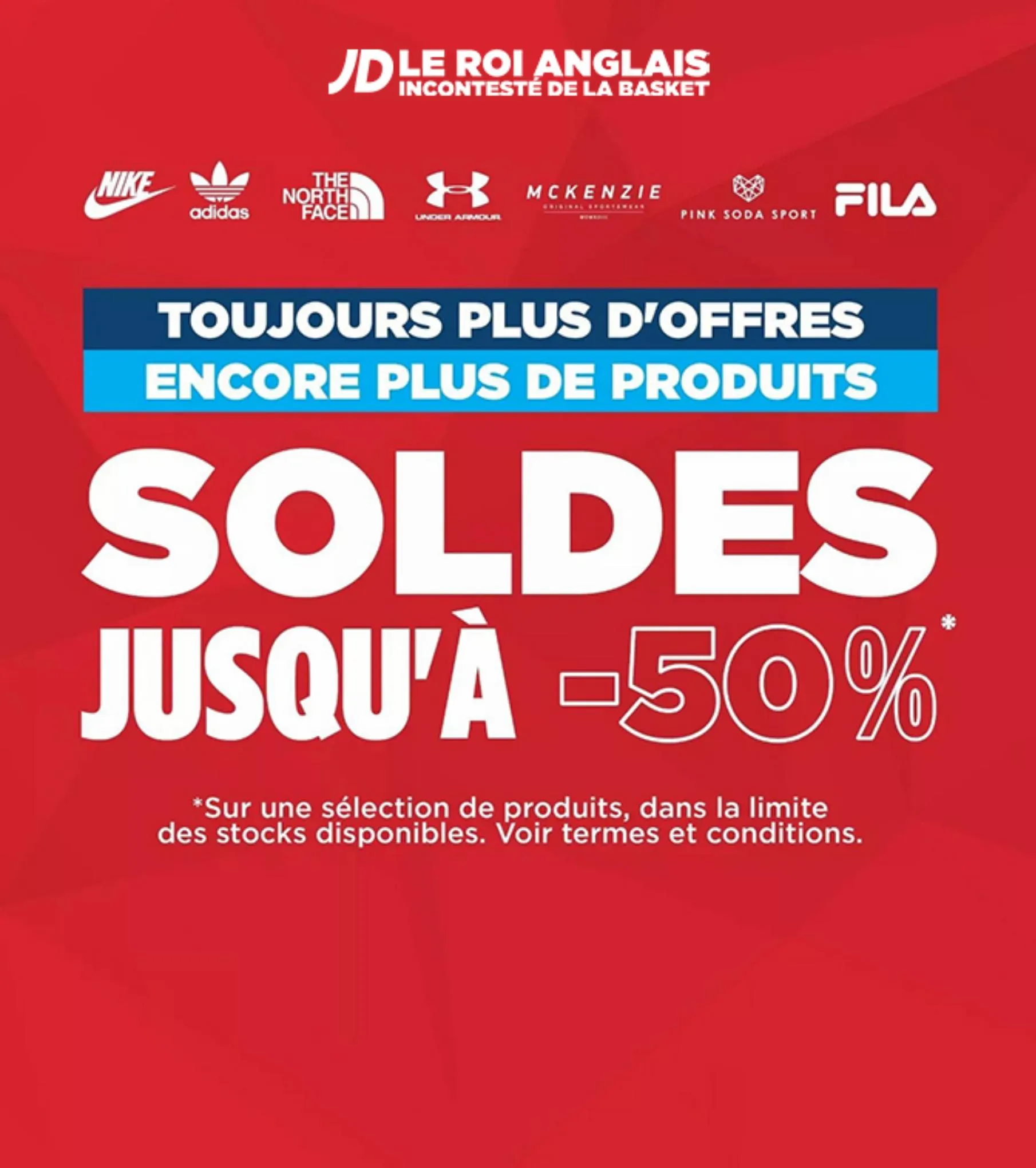 Catalogue SOLDES JUSQU'À -50%!, page 00001