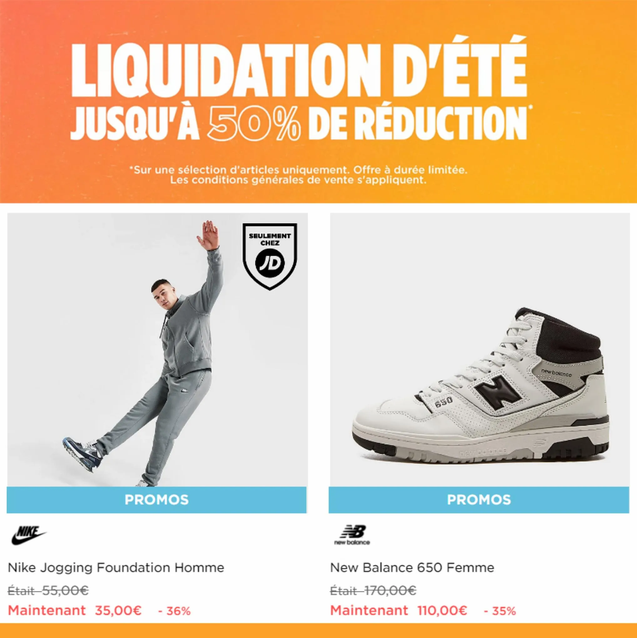 Catalogue 20% de reduction sur une selection de chaussures, page 00005