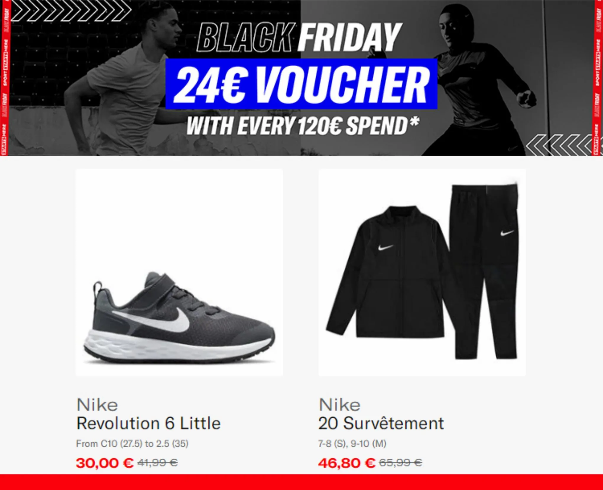 Catalogue Offres Sports direct Black Friday, page 00003