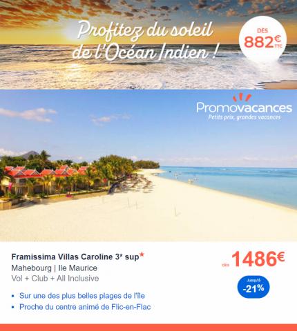 Promos de Voyages à Toulouse | Promotions sur Promovacances | 07/10/2022 - 13/10/2022