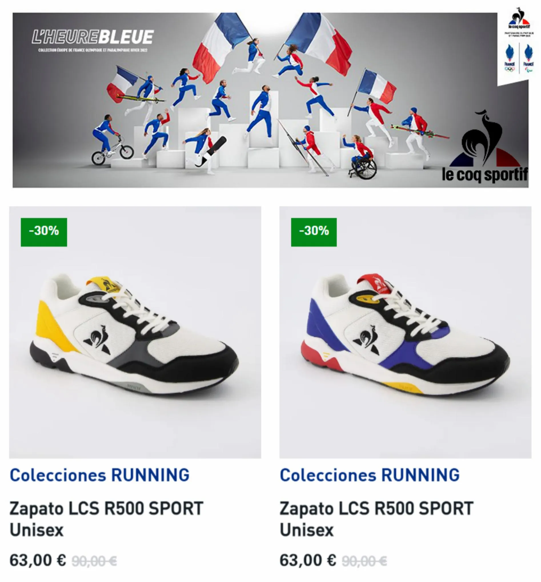 Catalogue  Le Coq Sportif Outlet, page 00001