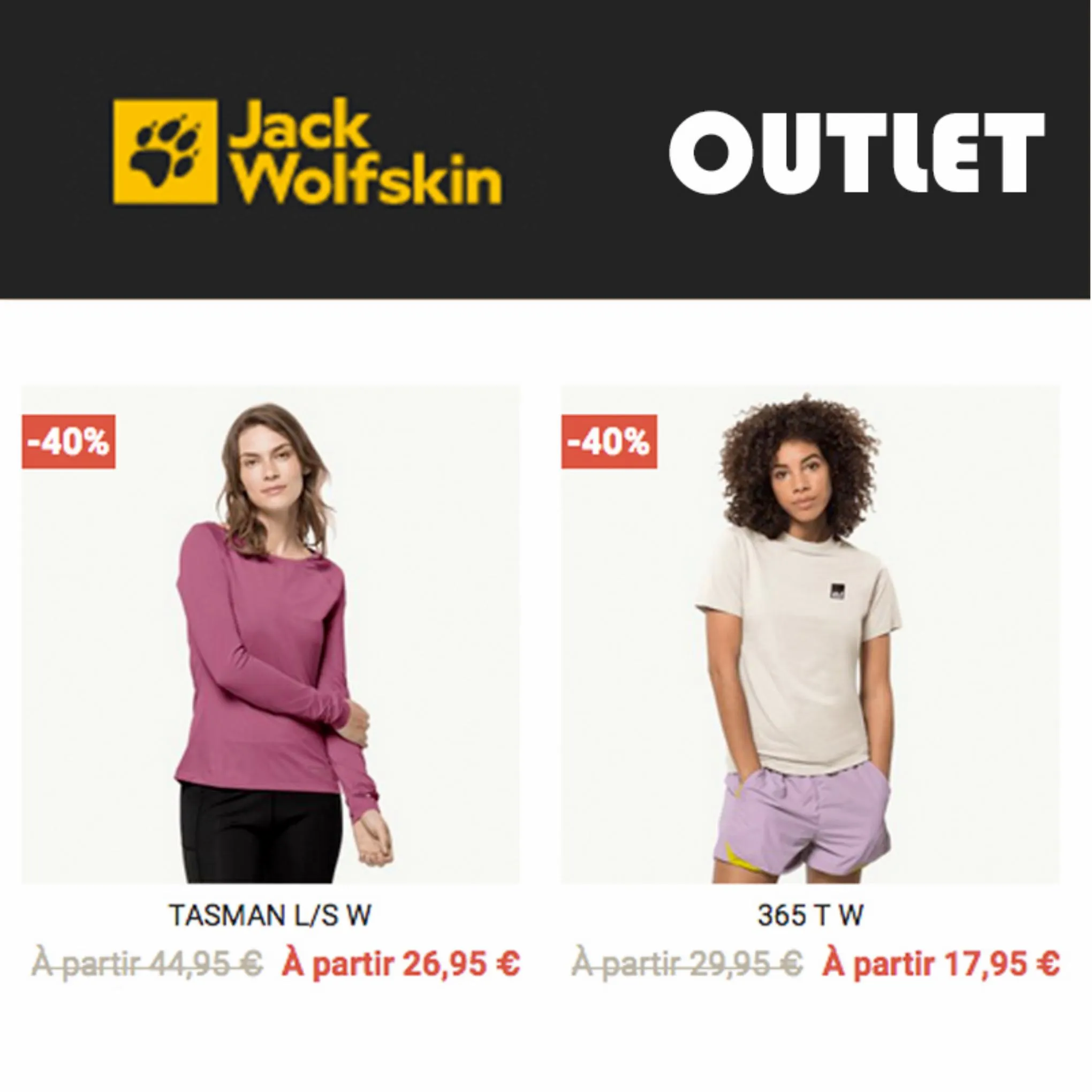 Catalogue Outlet Jack Wolfskin, page 00003