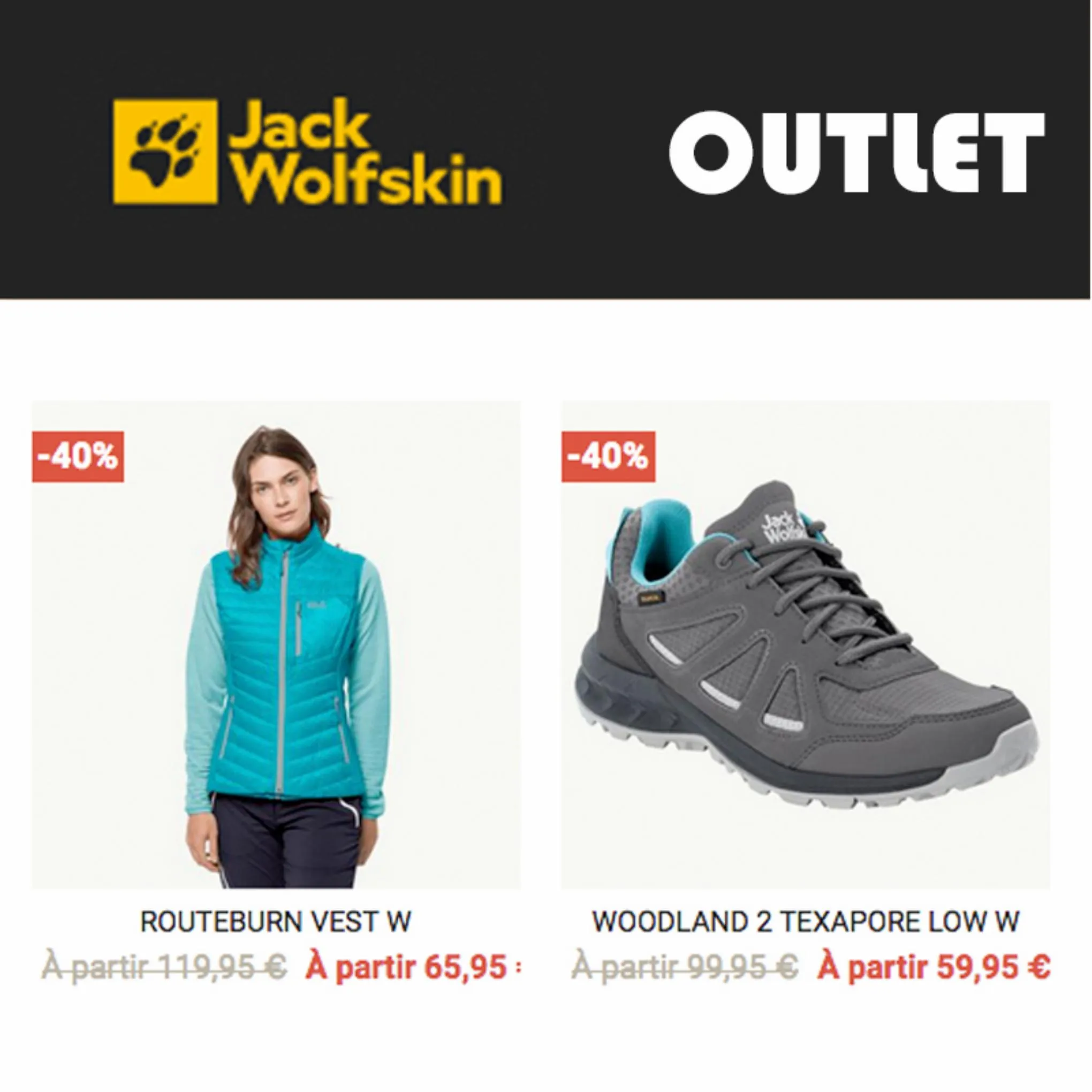 Catalogue Outlet Jack Wolfskin, page 00005