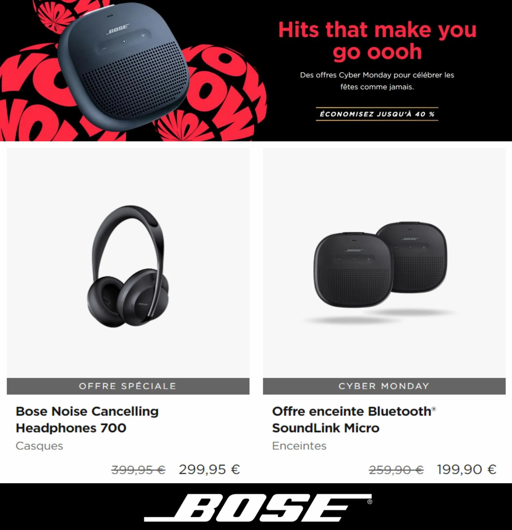 Catalogue Bose Cyber Monday, page 00005