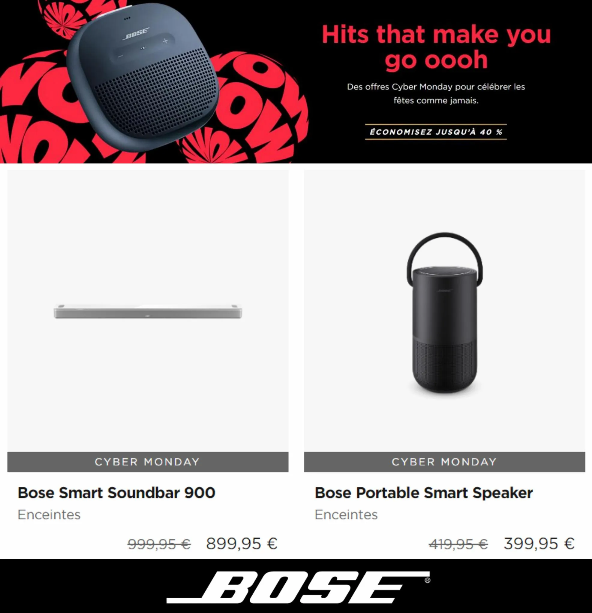 Catalogue Bose Cyber Monday, page 00006