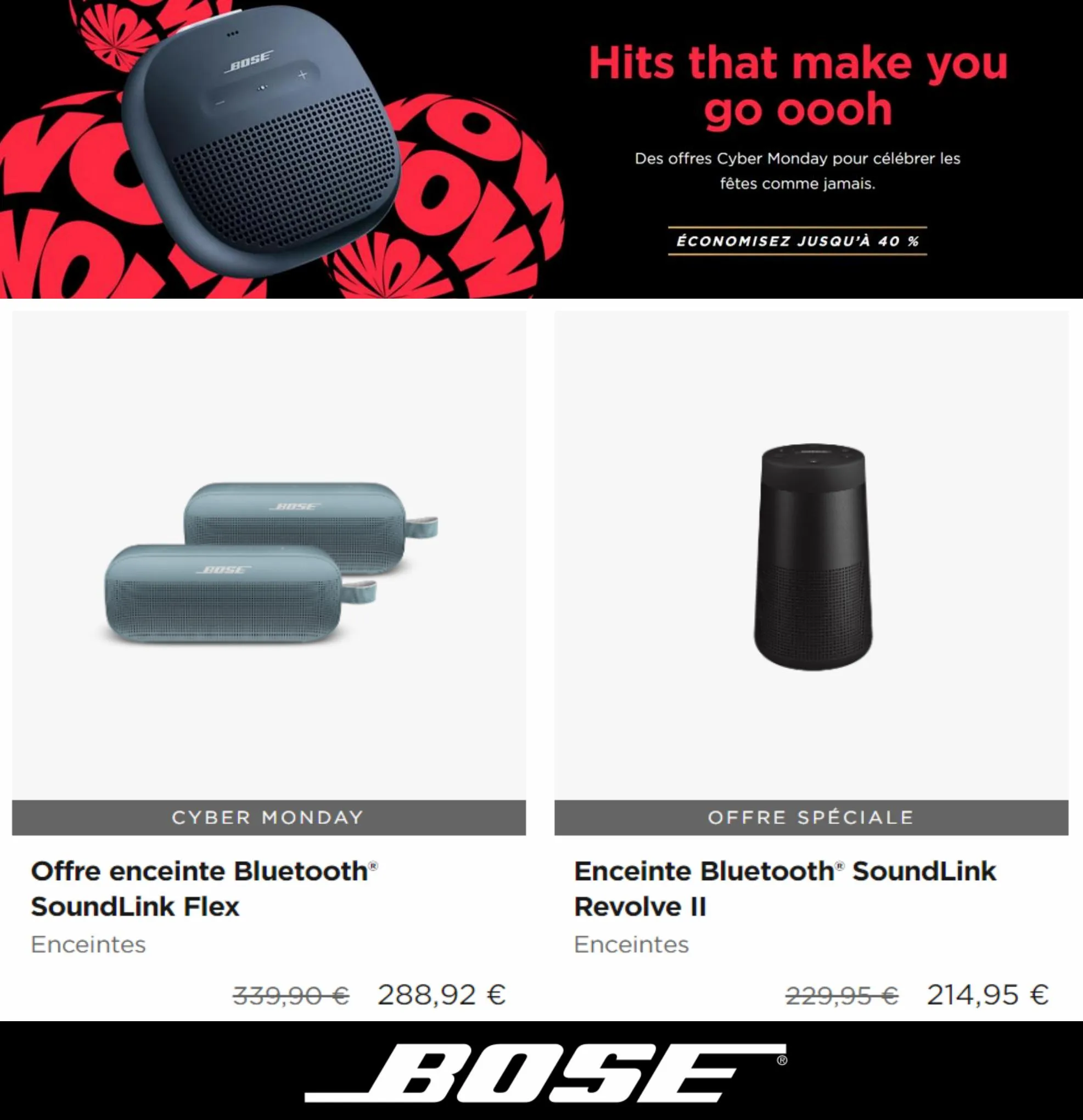 Catalogue Bose Cyber Monday, page 00009