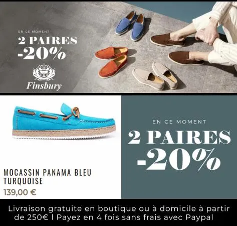 Catalogue Finsbury | 2 Paires -20% | 04/06/2023 - 13/06/2023