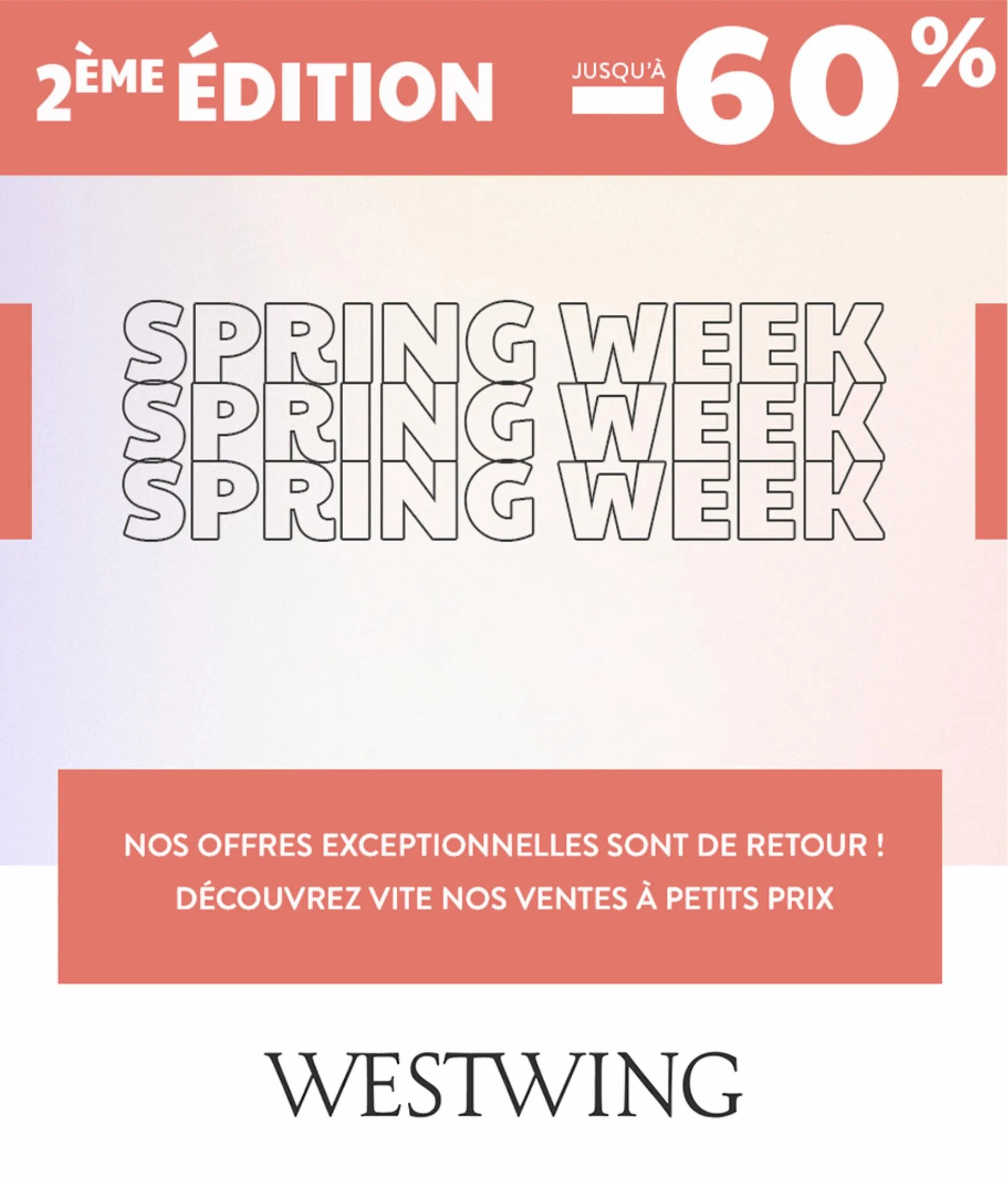 Catalogue Spring Week -60%, page 00001
