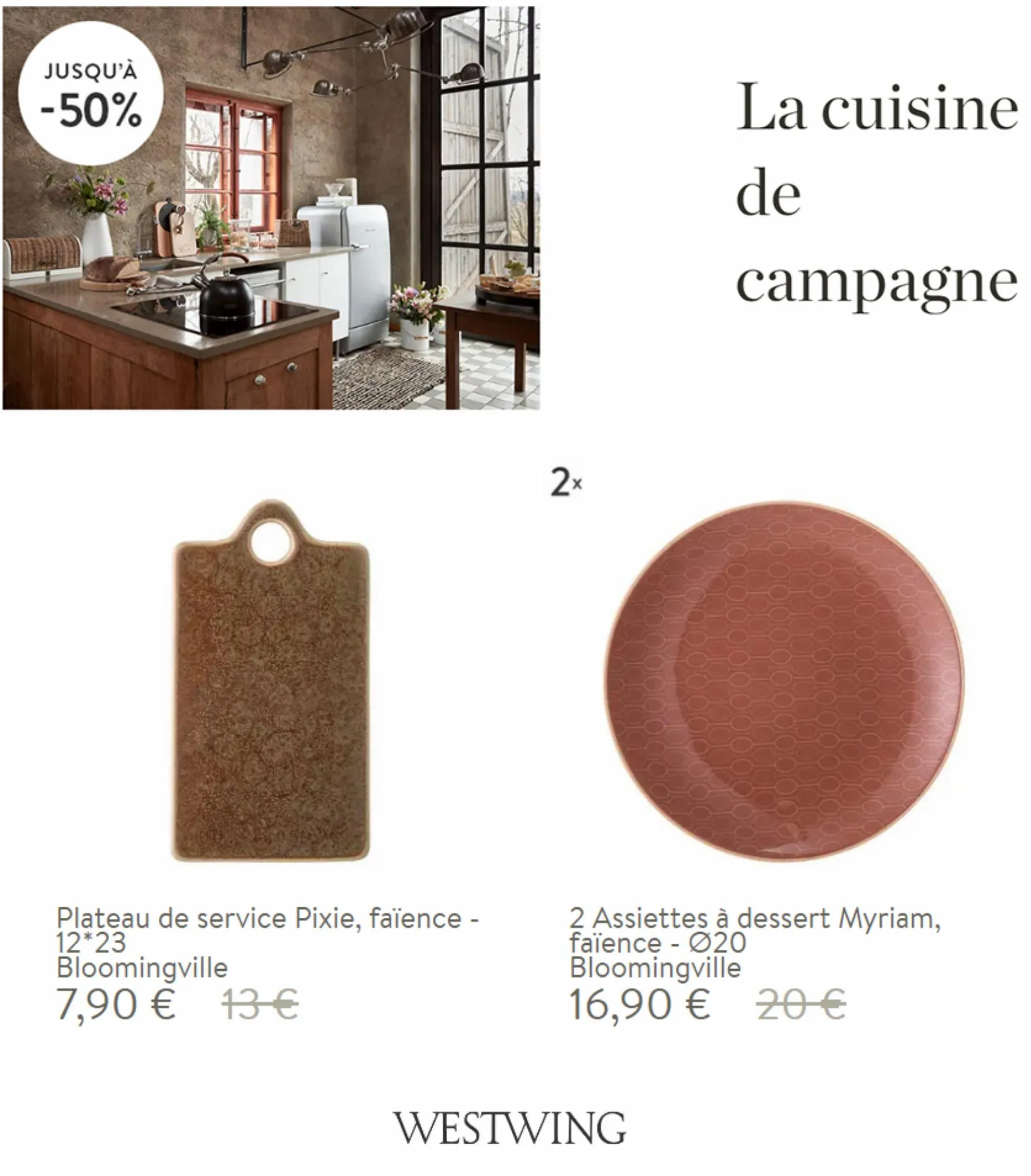 Catalogue La cuisine de campagne  Jusqu'à -50%, page 00005