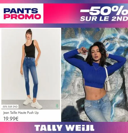Pants Promo -50% sur le 2nd*