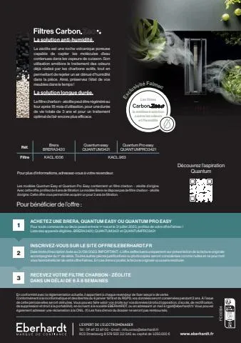 Catalogue MDA à Floirac | Bénéficiez d’un filtre charbon - zéolite offert ! | 30/05/2023 - 31/07/2023