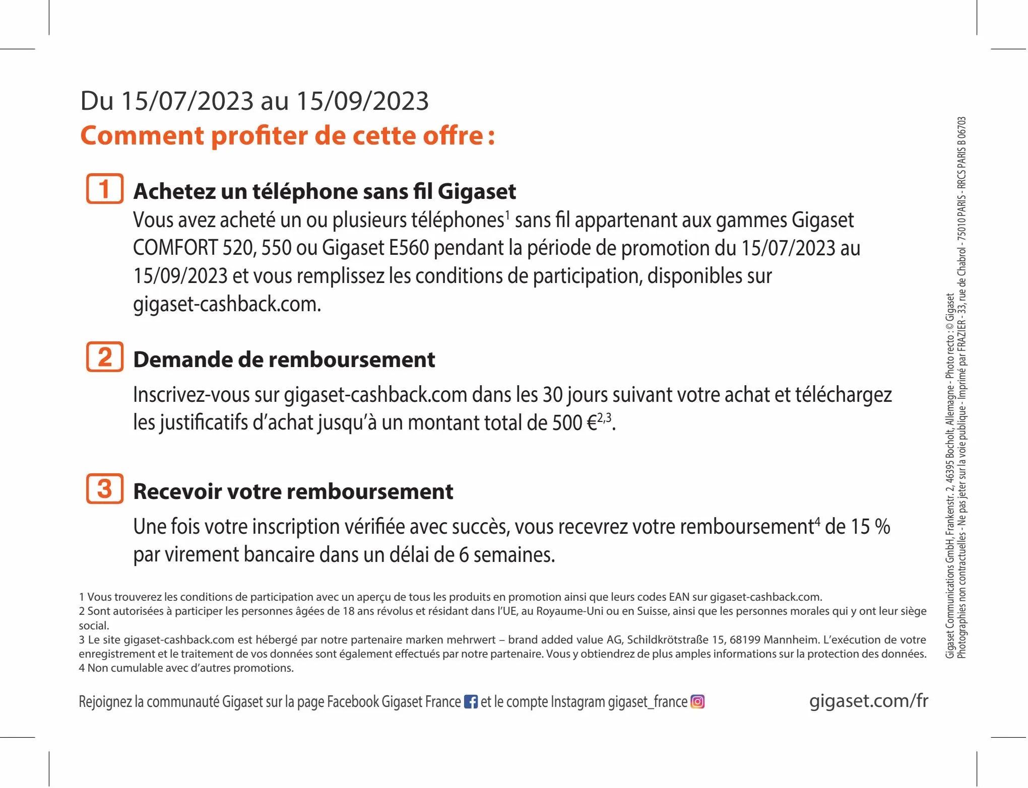 Catalogue 15% remboursés !, page 00002