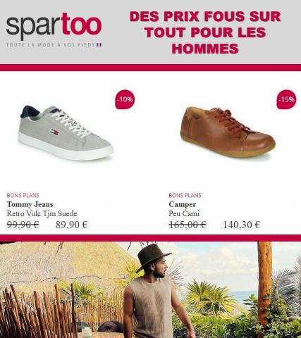 Catalogue Spartoo | Des prix fous sur tout pour les hommes | 10/05/2022 - 23/05/2022