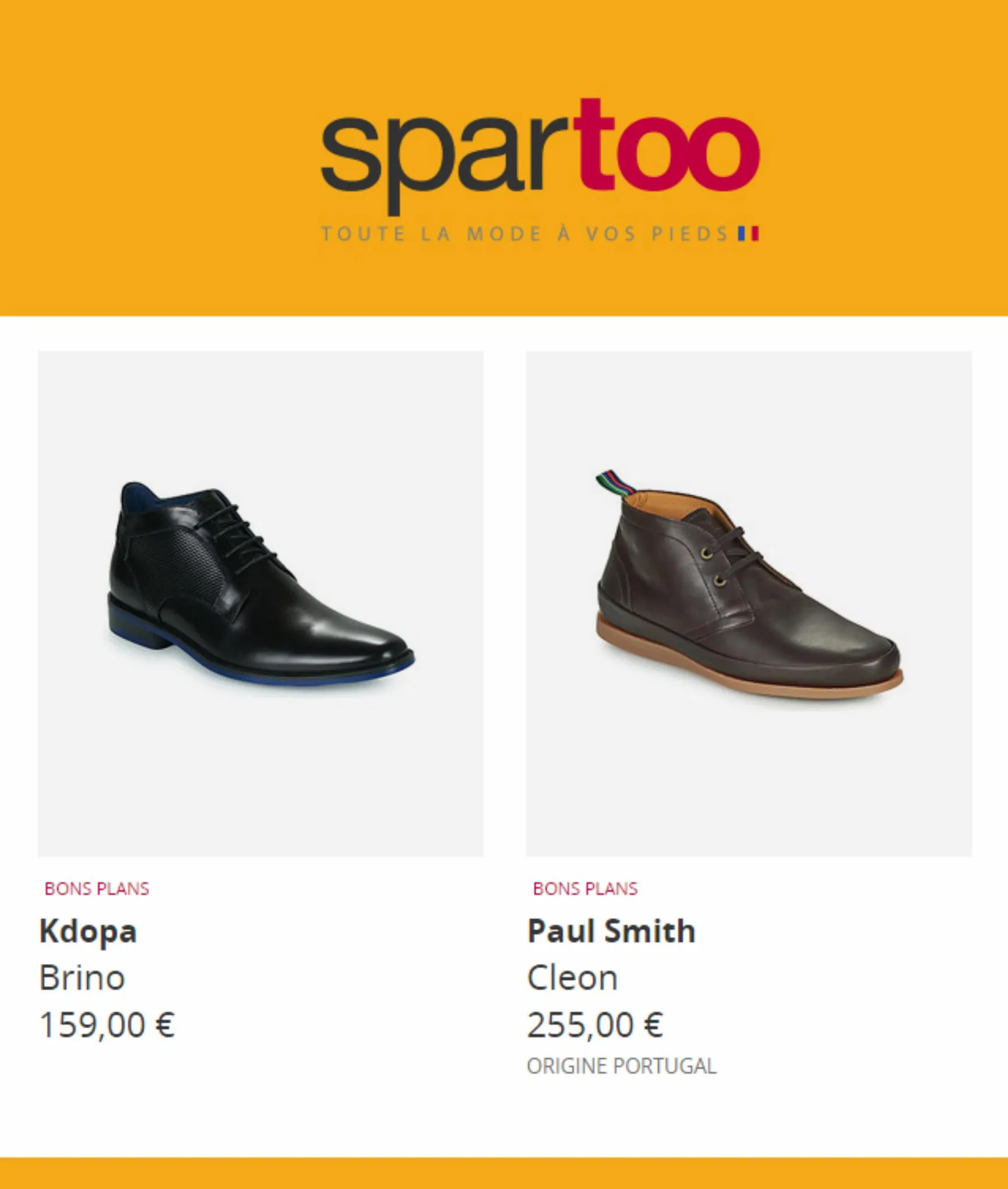 Catalogue Spartoo Outlet, page 00005