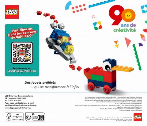 Catalogue LEGO | Septembre-Décembre 2022 | 08/09/2022 - 31/12/2022