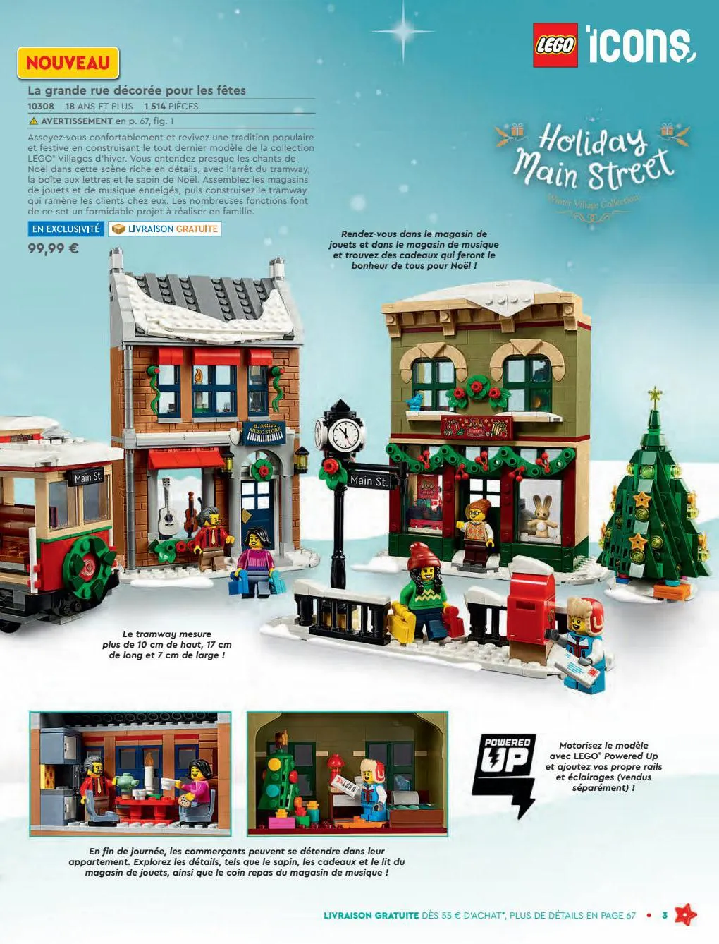 Catalogue LEGO FRANCE Christmas 2022, page 00003