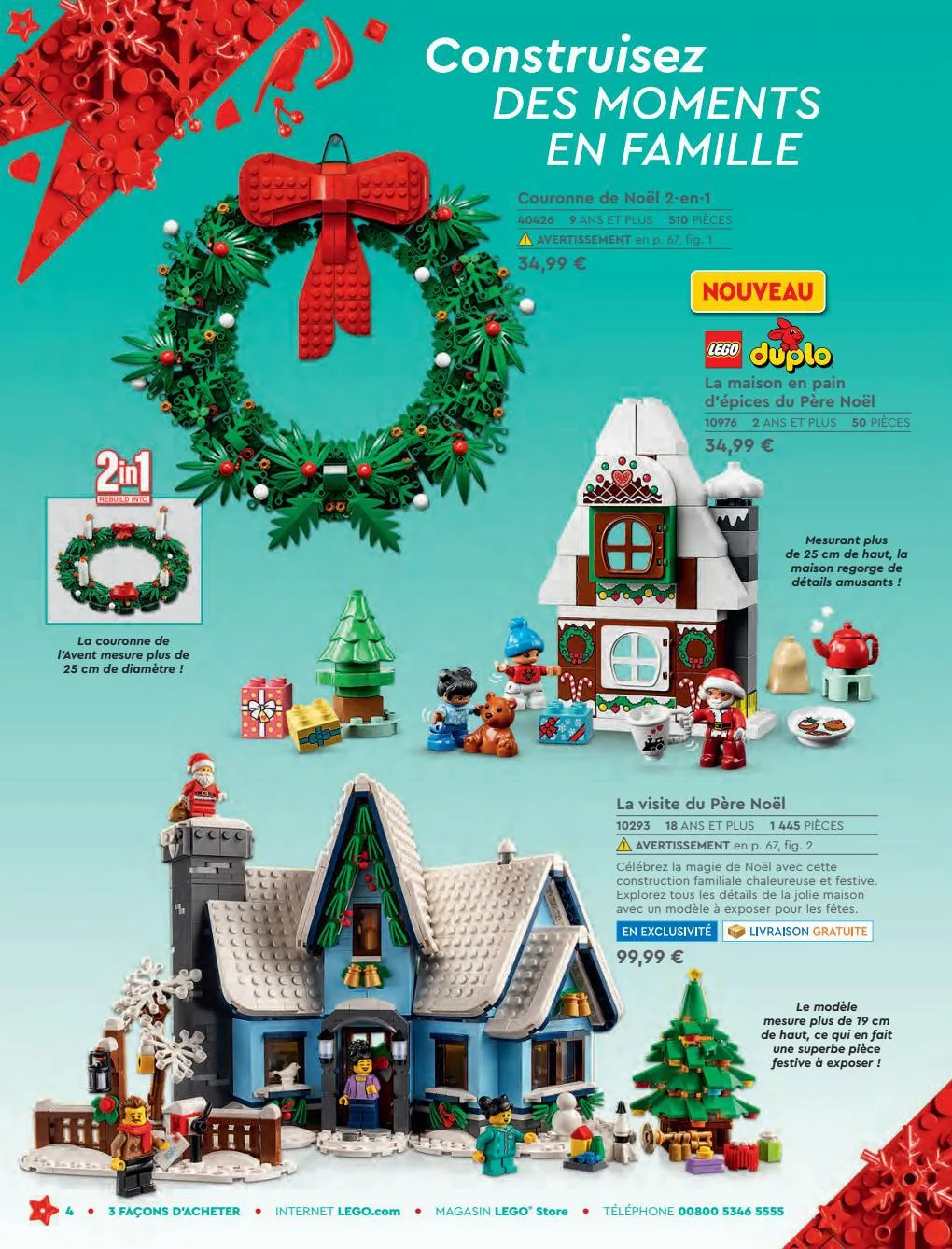 Catalogue LEGO FRANCE Christmas 2022, page 00004