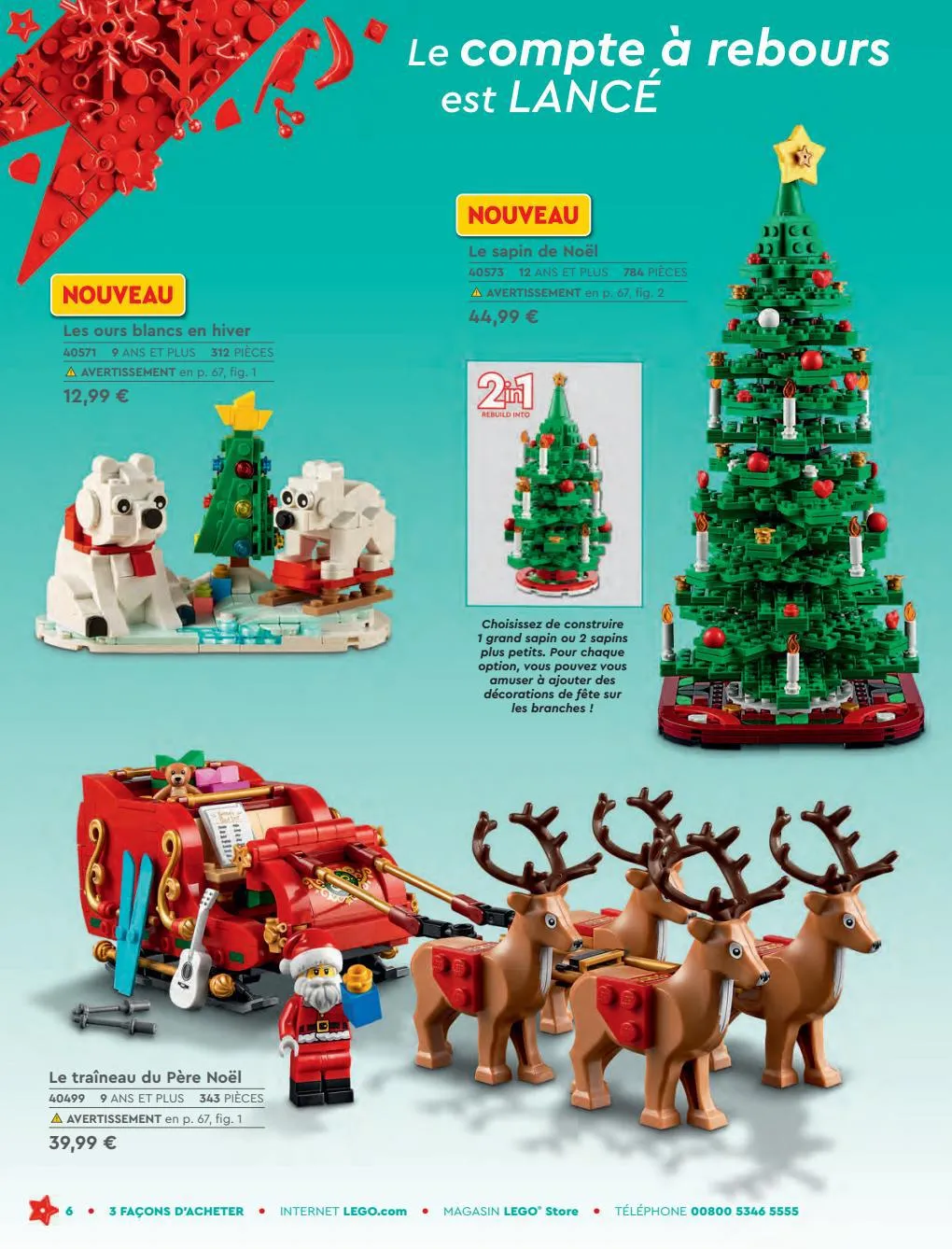 Catalogue LEGO FRANCE Christmas 2022, page 00006