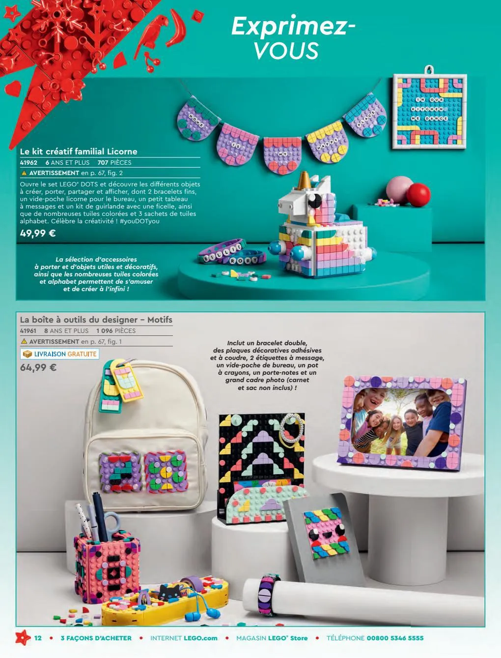 Catalogue LEGO FRANCE Christmas 2022, page 00012
