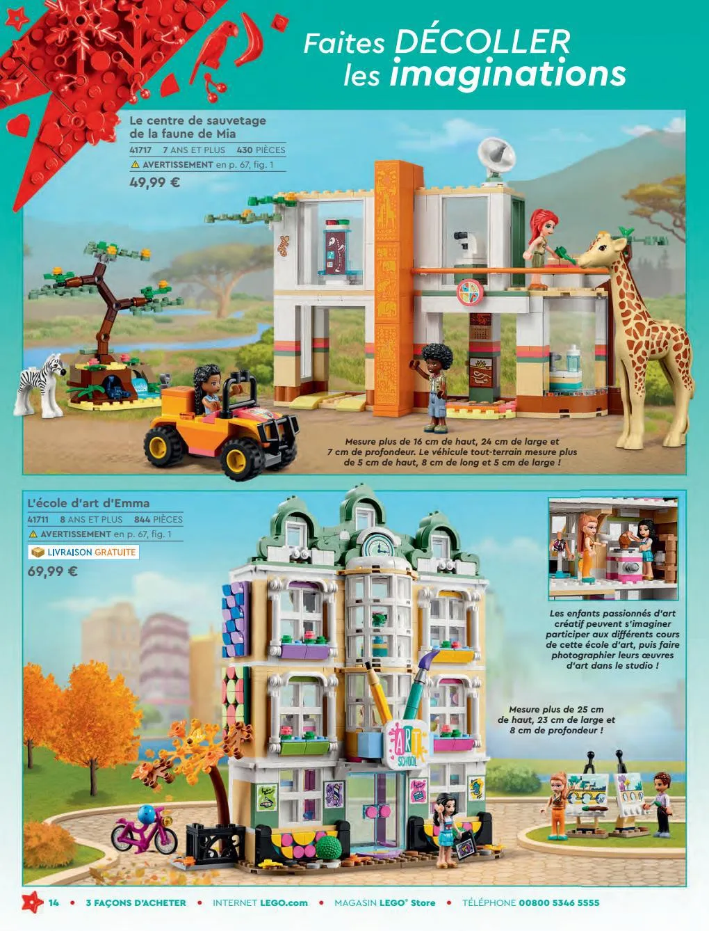 Catalogue LEGO FRANCE Christmas 2022, page 00014