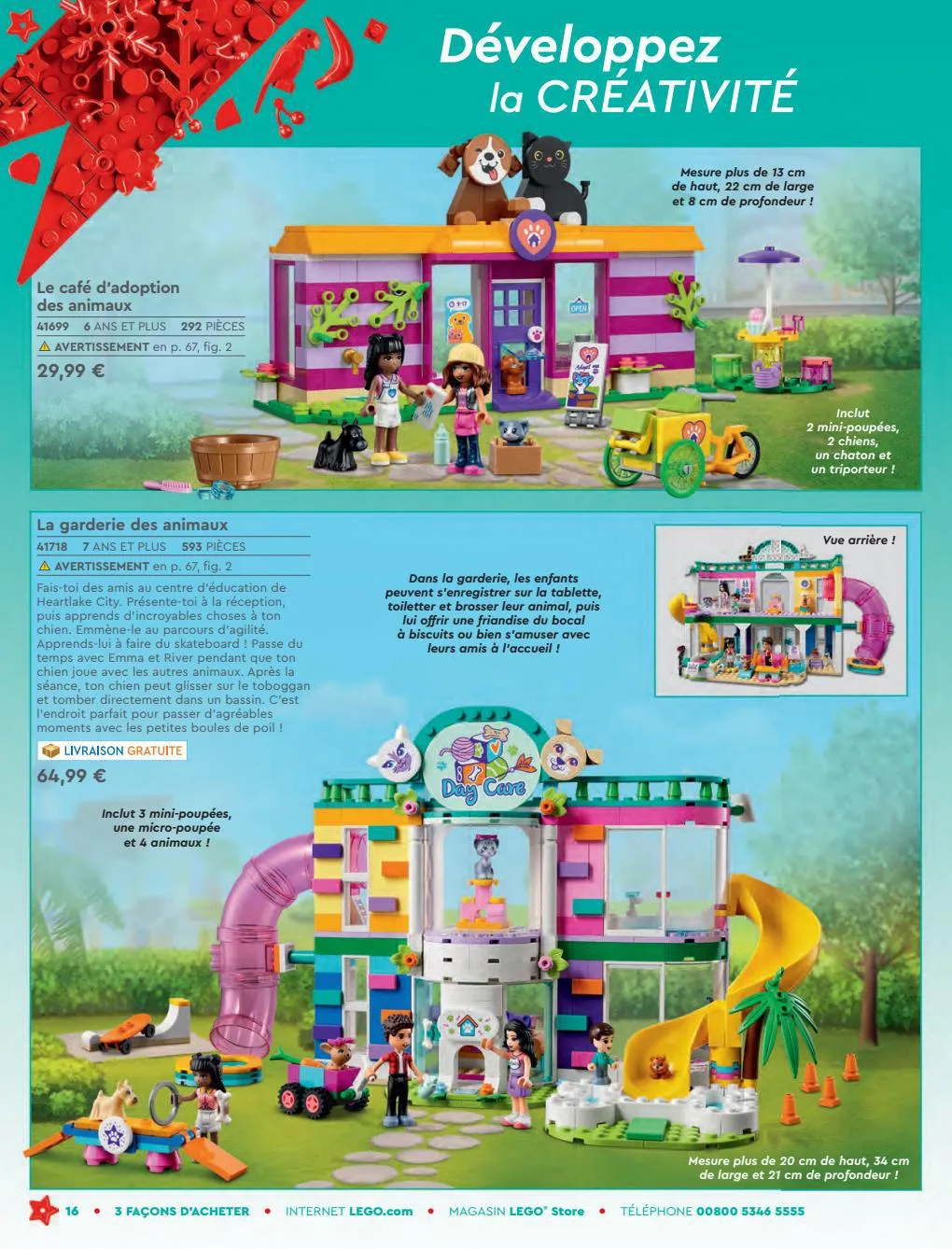 Catalogue LEGO FRANCE Christmas 2022, page 00016